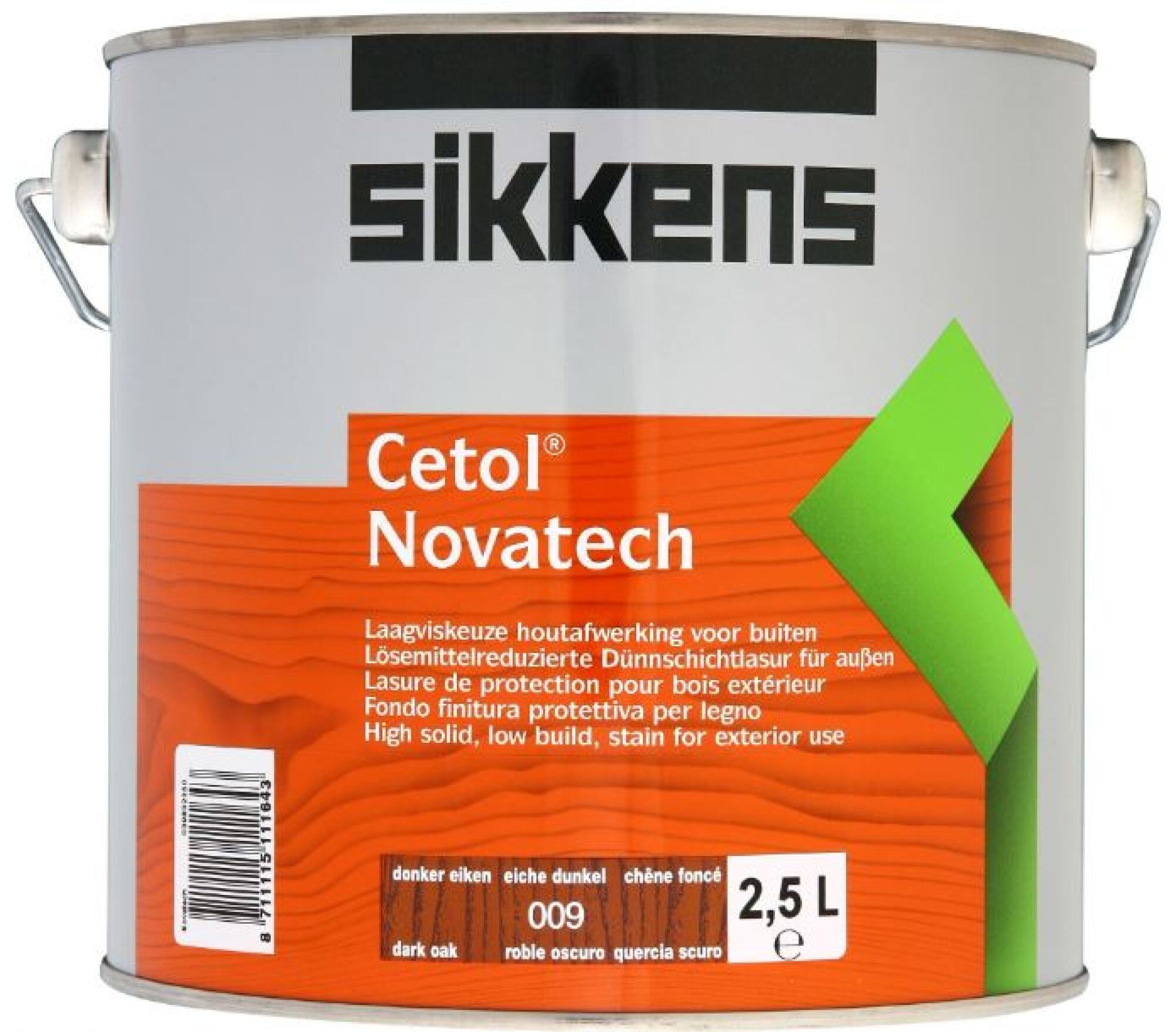 SIKKENS CETOL NOVATECH 009 chêne foncé 2,5L