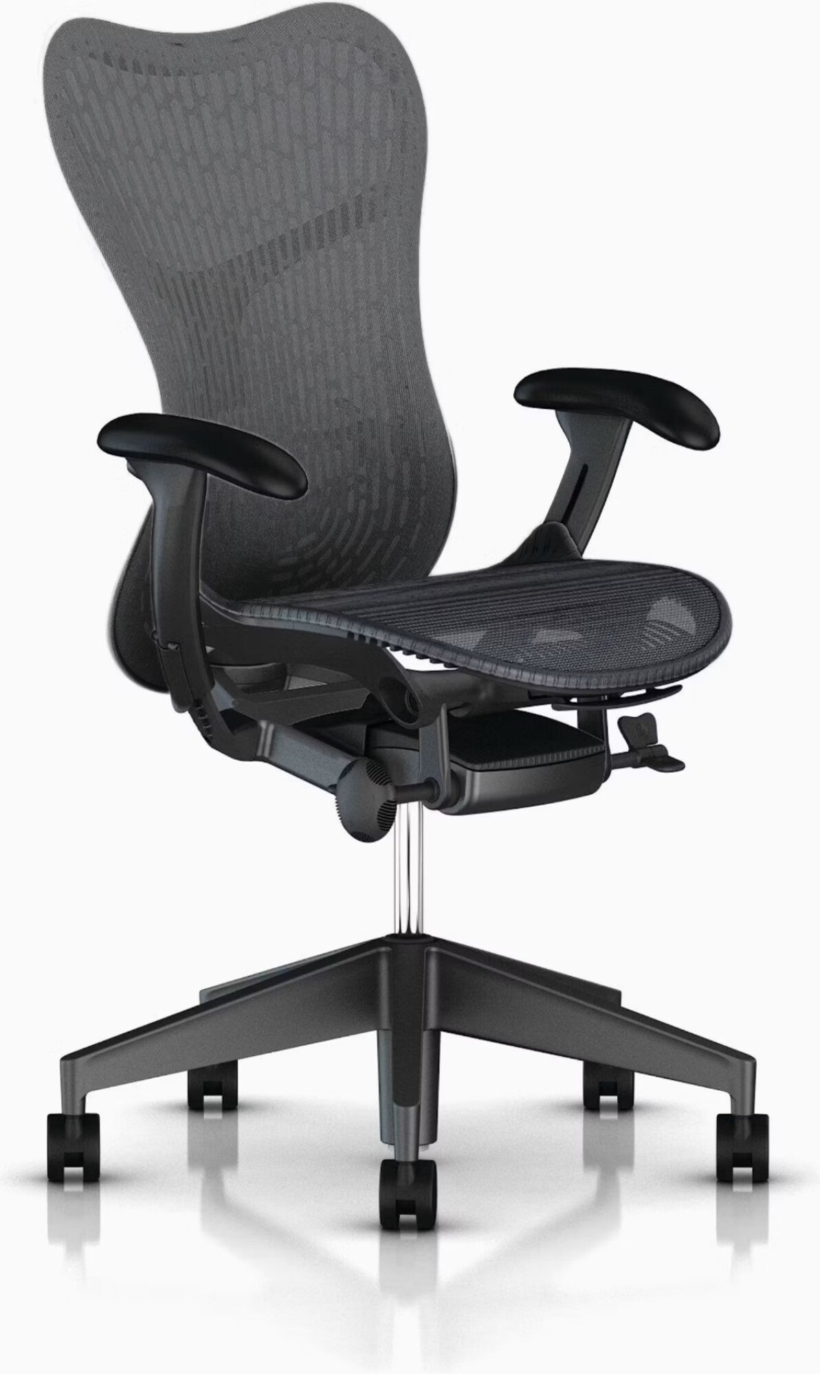 Fauteuil MIRRA 2 Herman MILLER Butterfly Slate Grey
