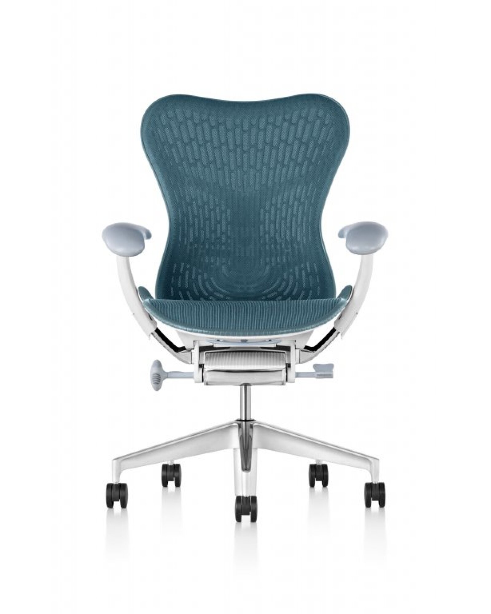 Fauteuil MIRRA 2 Herman MILLER Butterfly Dark turquoise