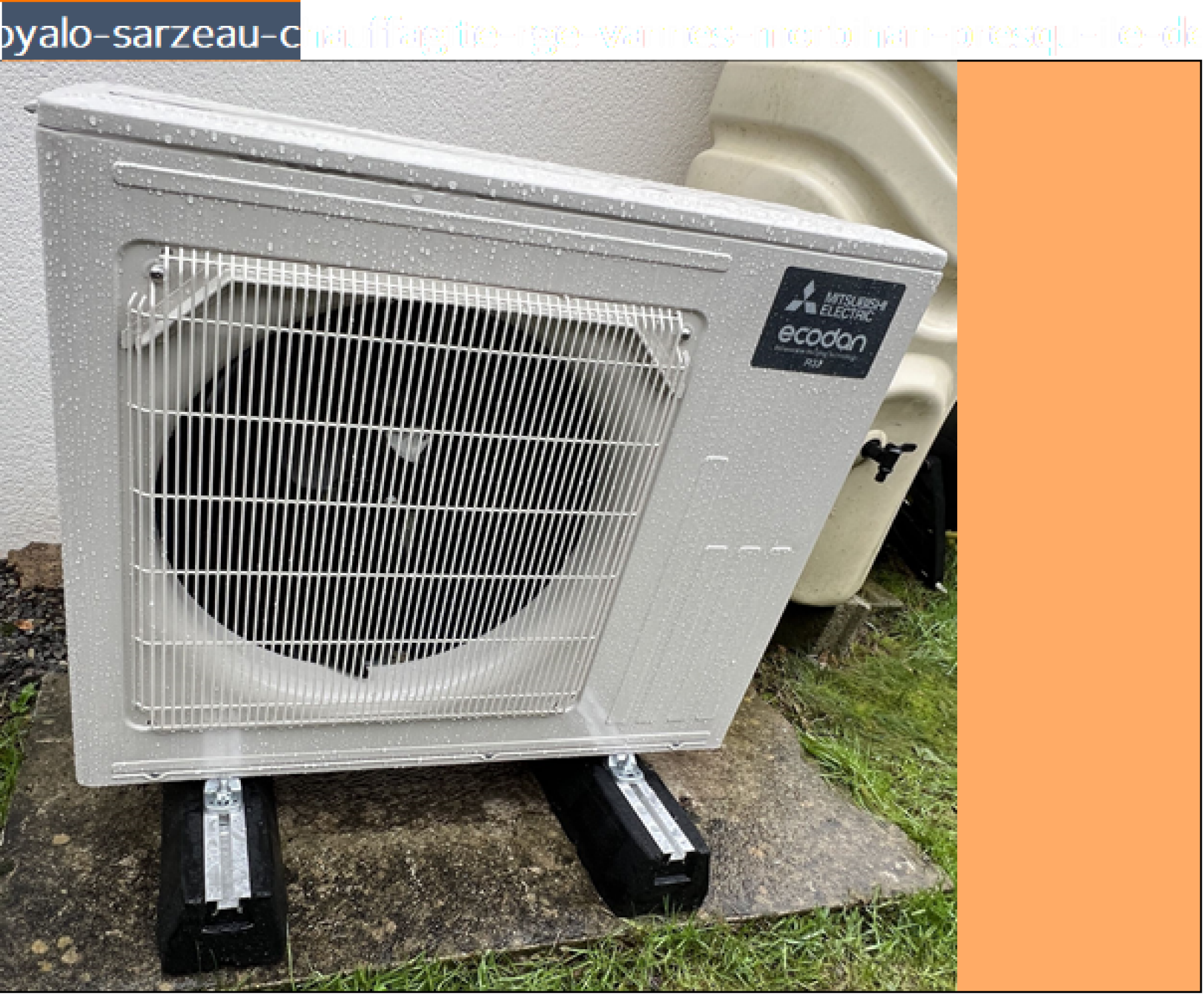 Pompe à chaleur AIR/EAU Ecodan Eco Inverter MITSUBISHI