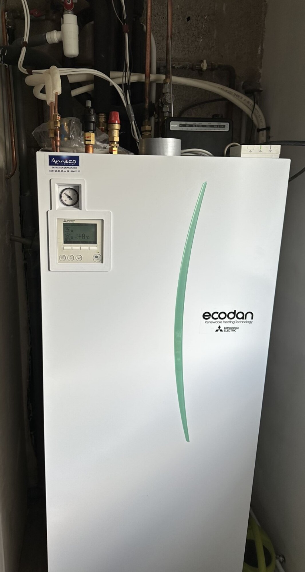 Pompe à chaleur AIR/EAU Ecodan Eco Inverter MITSUBISHI
