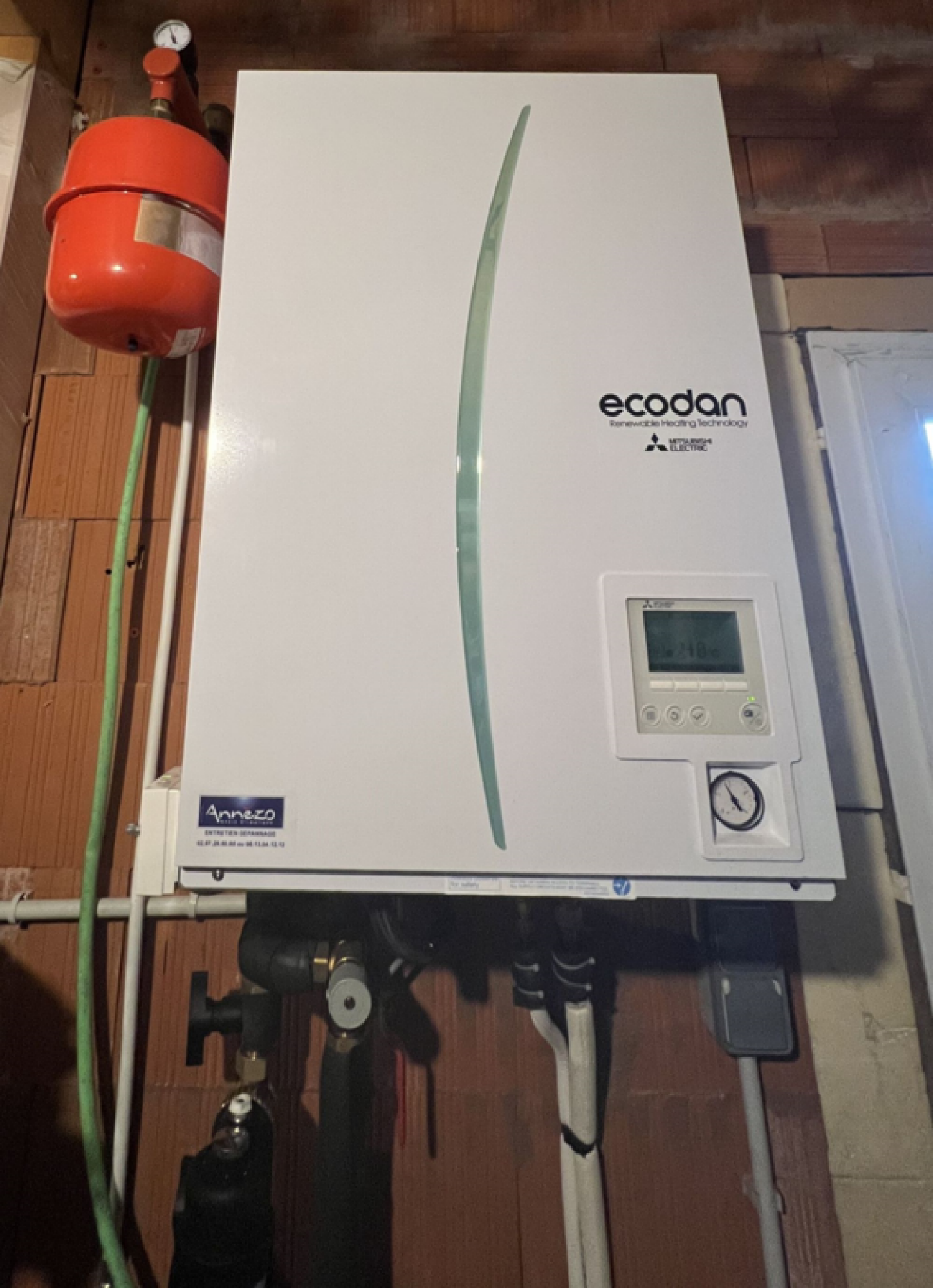 Pompe à chaleur air/eau Mitsubishi