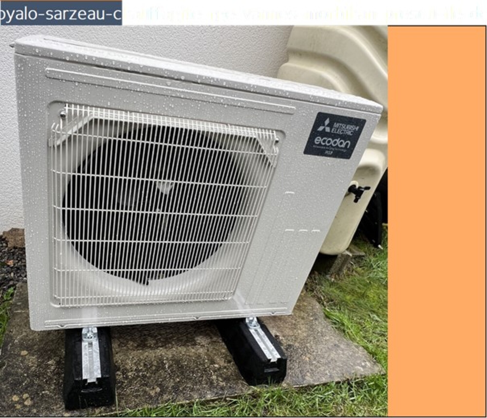 Pompe à chaleur air/eau Mitsubishi avec eau chaude intégrée 170L