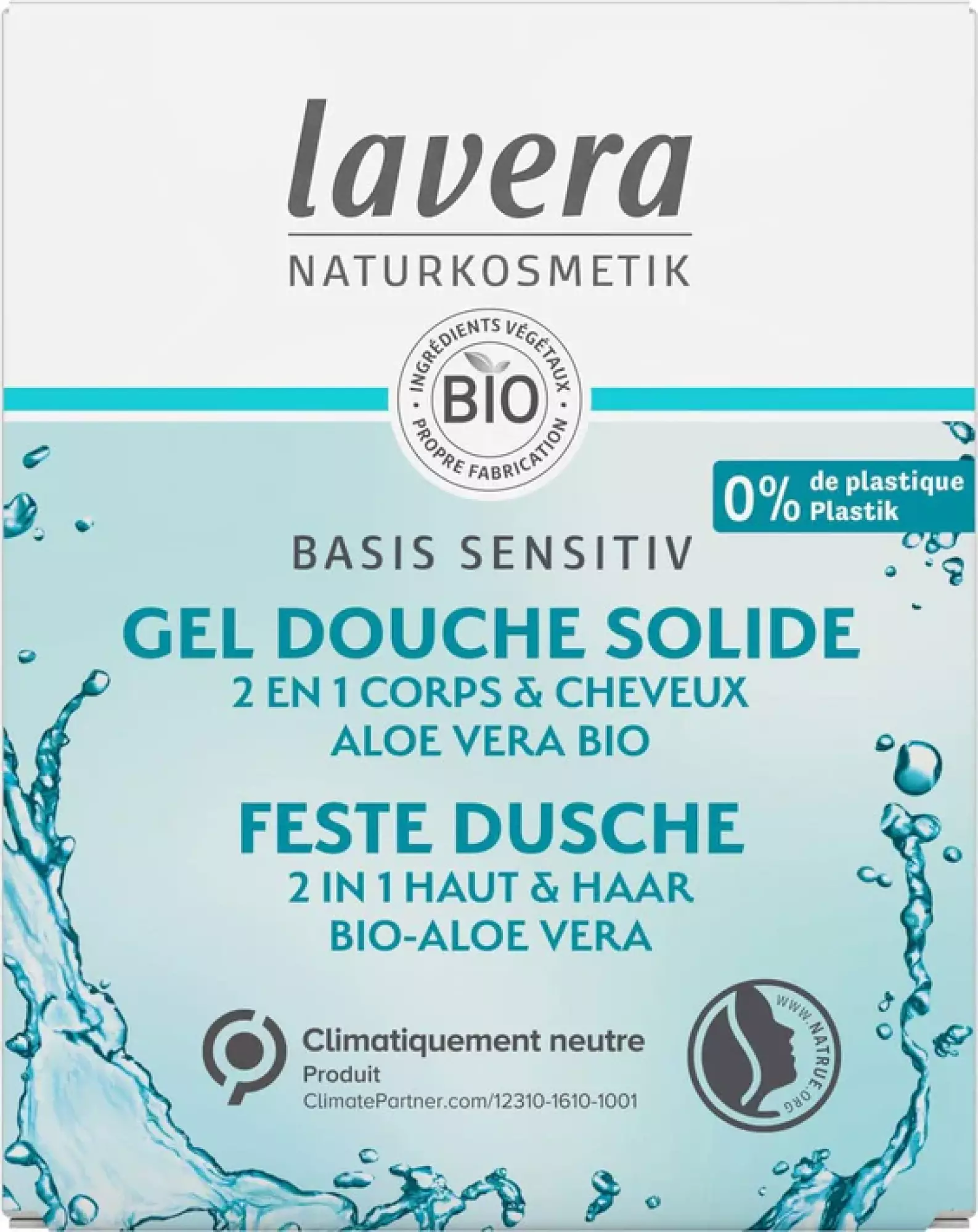 Basis Sensitiv Gel Douche Solide 2 en 1