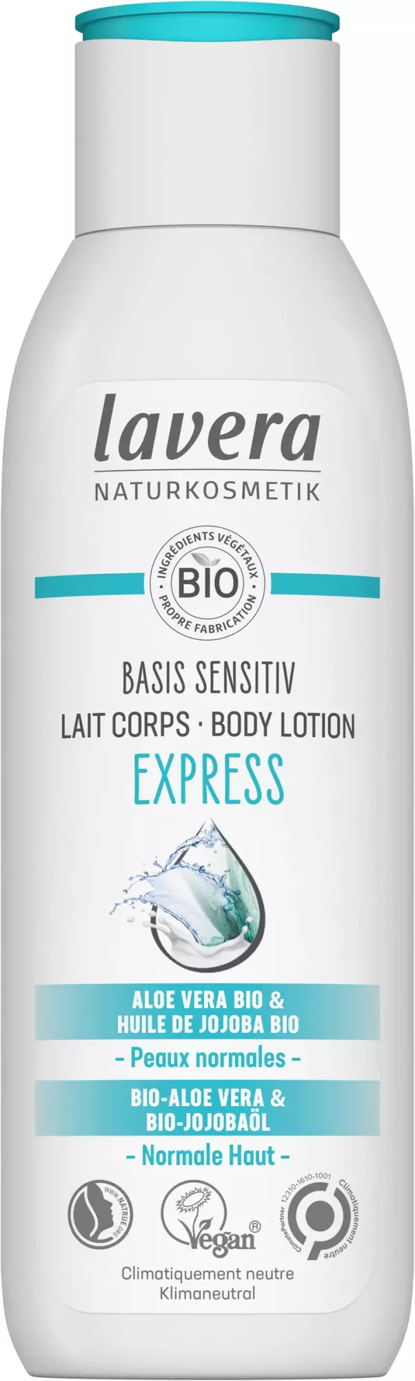 Lait Corps Express Aloe Vera Jojoba Basis Sensitiv