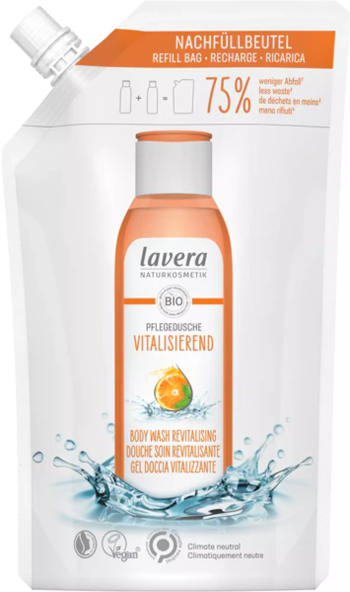 Sachet Recharge Douche Soin Revitalisante