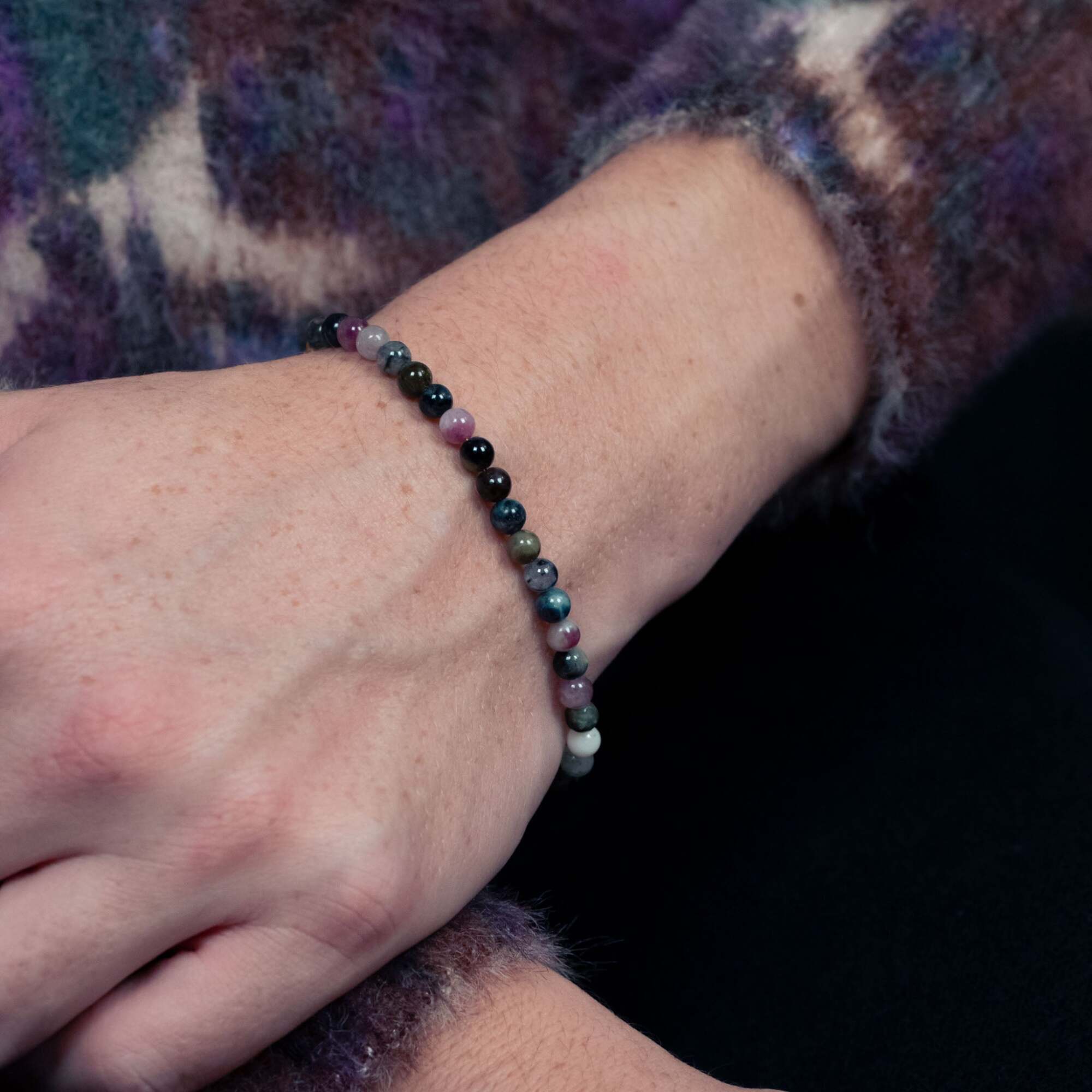 Bracelet Serena en pierres Tourmaline