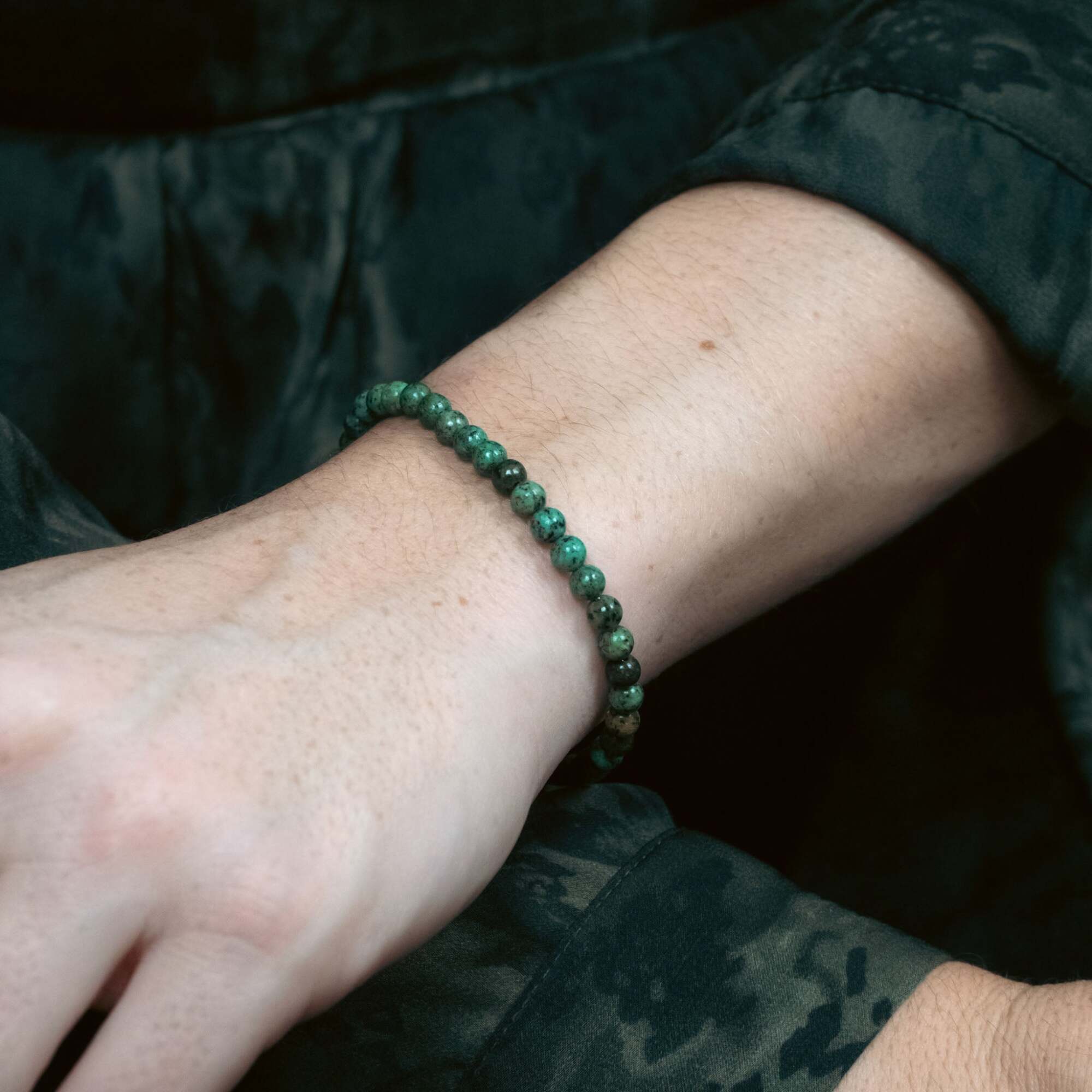 Bracelet Serena en pierres Turquoise Africain