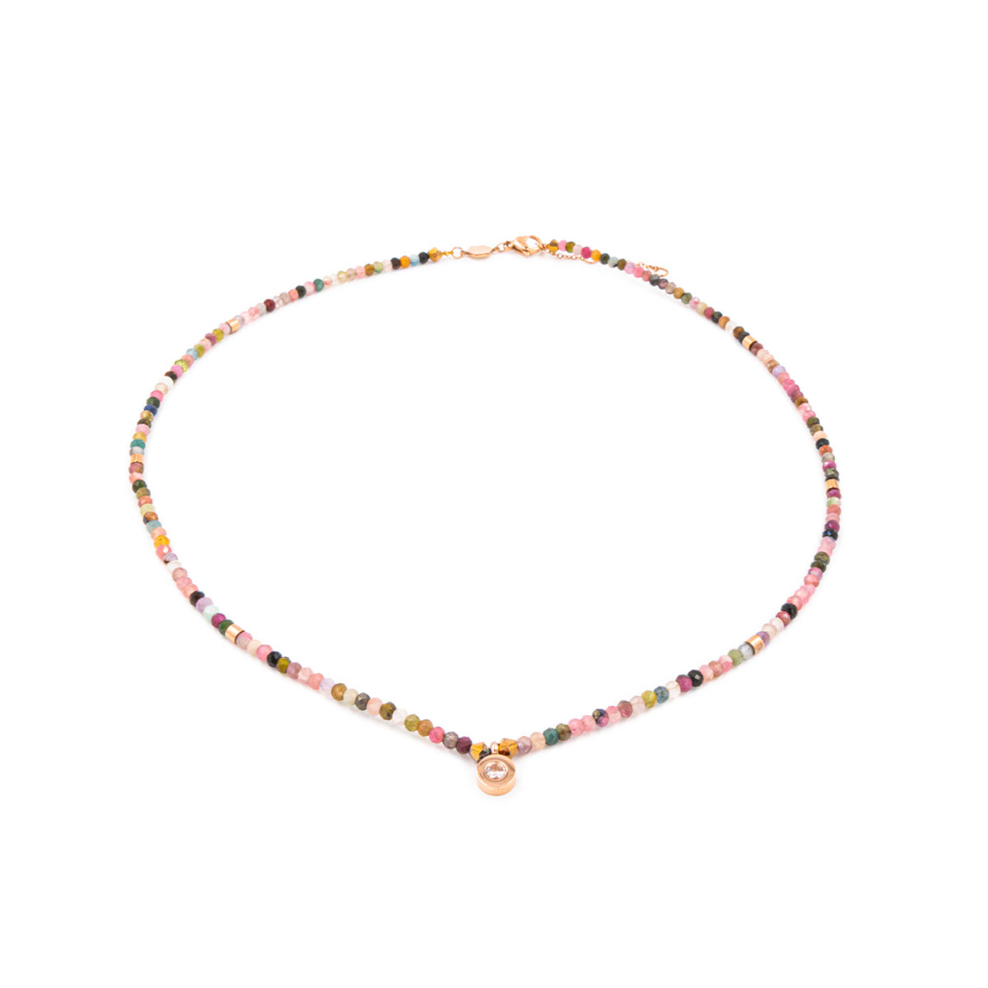 Collier Lumia en pierres Tourmaline