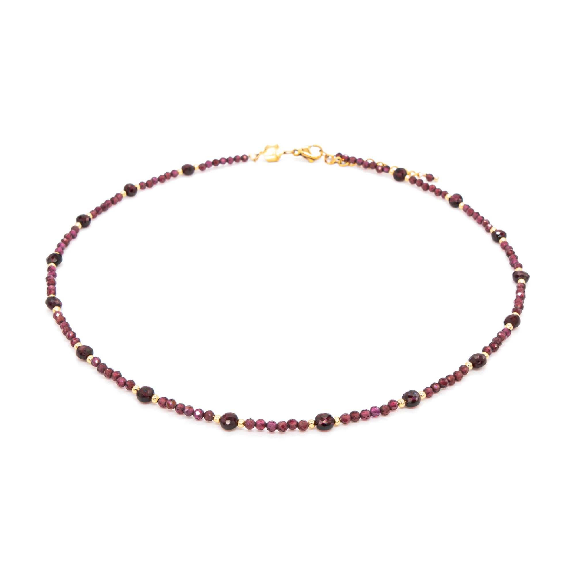 Collier Paloma en pierres Grenat