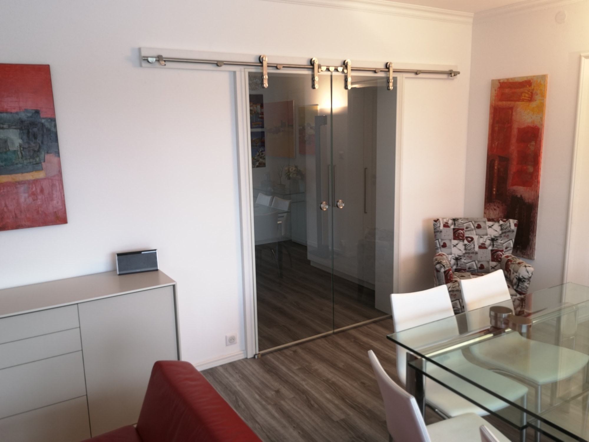 Porte intérieure coulissante sur-mesure