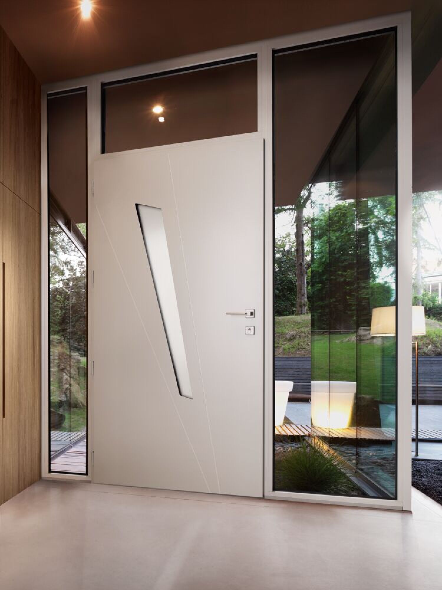 Portes K-LINE - Modèle FUSEAU de la collection Perspective
