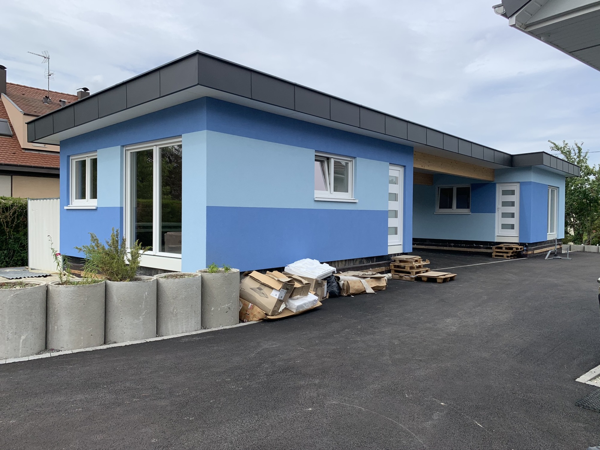 Menuiserie pvc porte fenêtre 2 vantaux