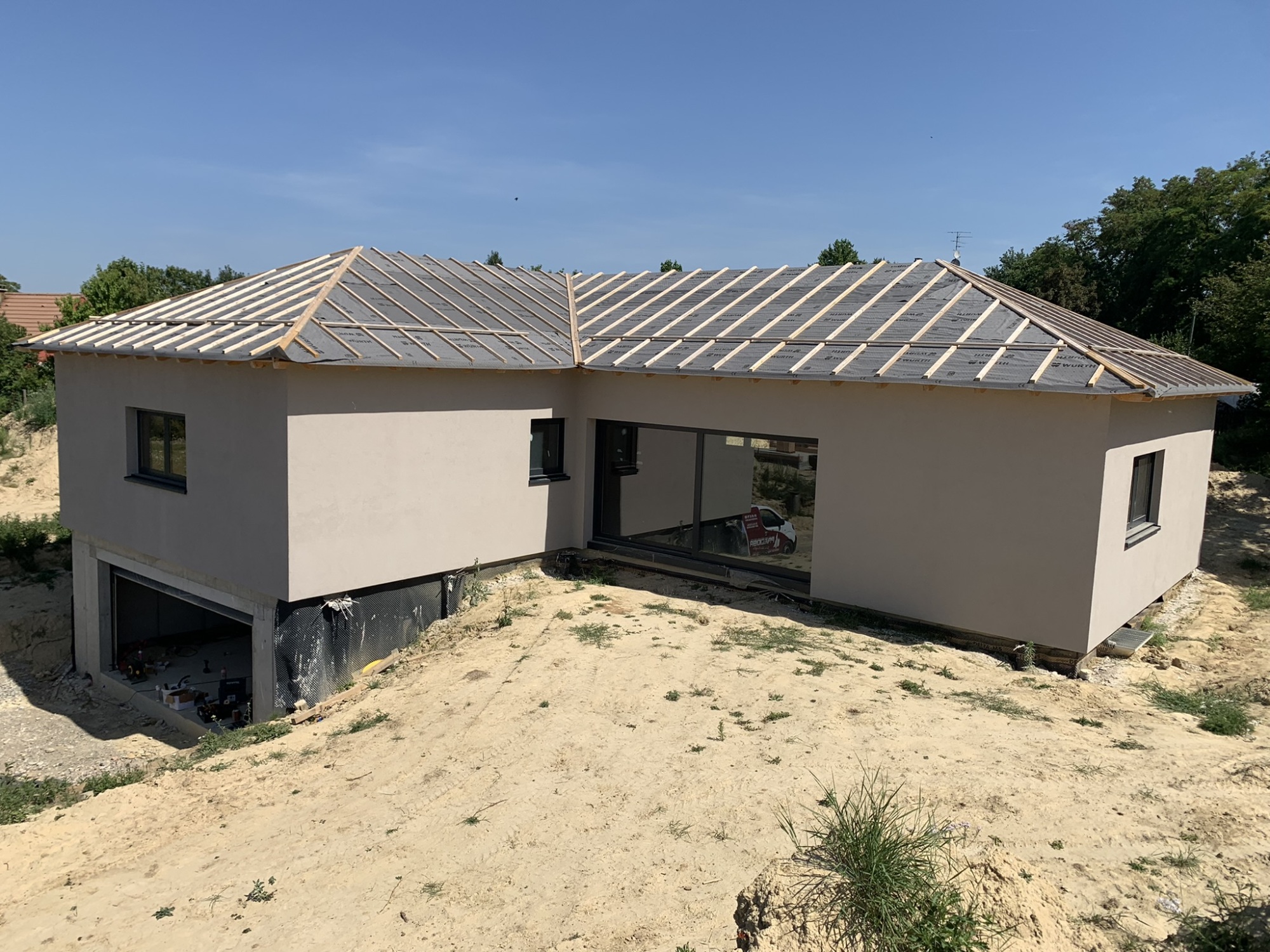 Menuiserie pvc porte fenêtre 2 vantaux