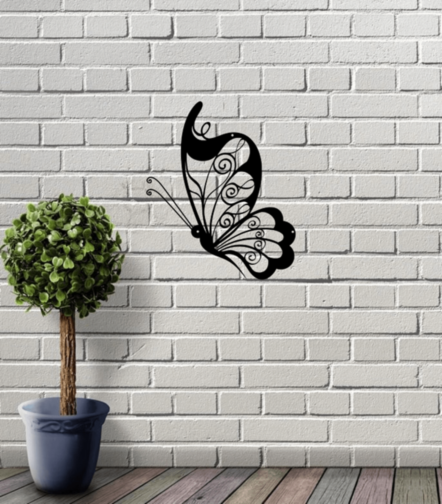 Papillon profil