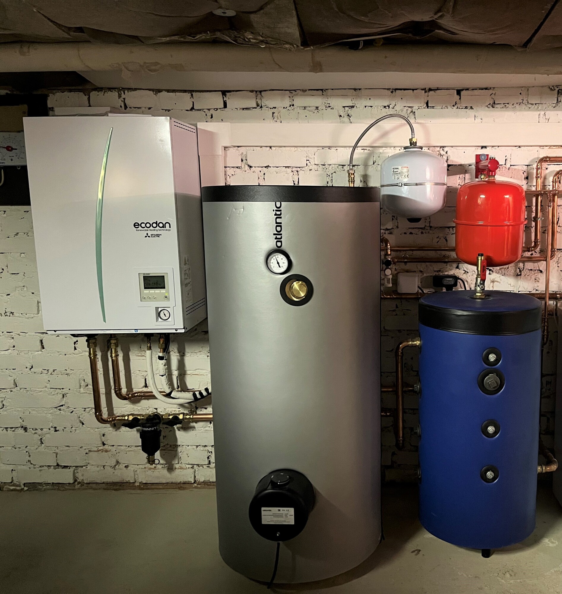 Remplacement chaudière par une PAC air-eau MITSUBISHI - Rosheim - Obernai - Bischoffsheim