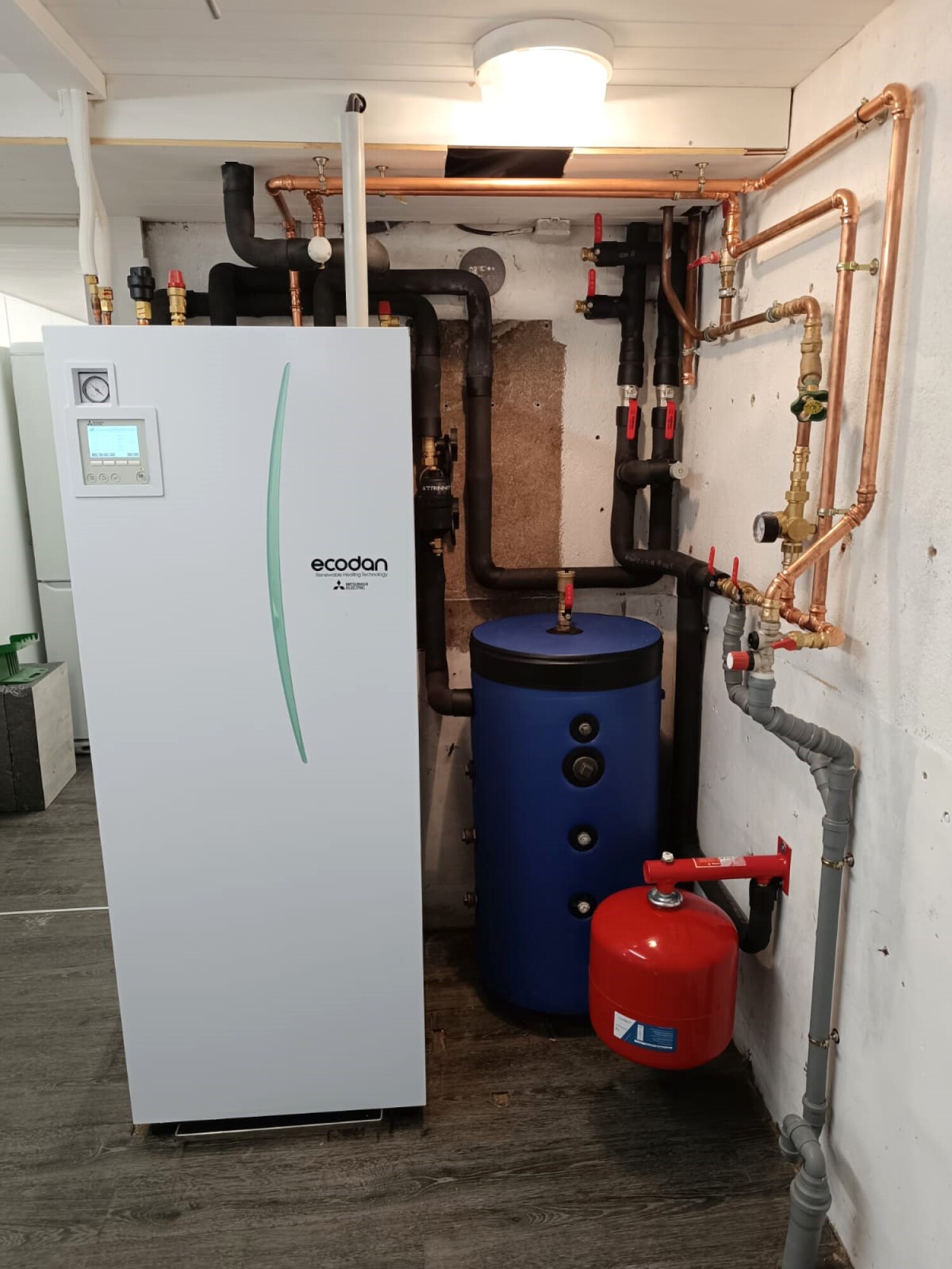 Remplacement chaudière par une PAC air-eau MITSUBISHI Zubadan Silence- Ostwald