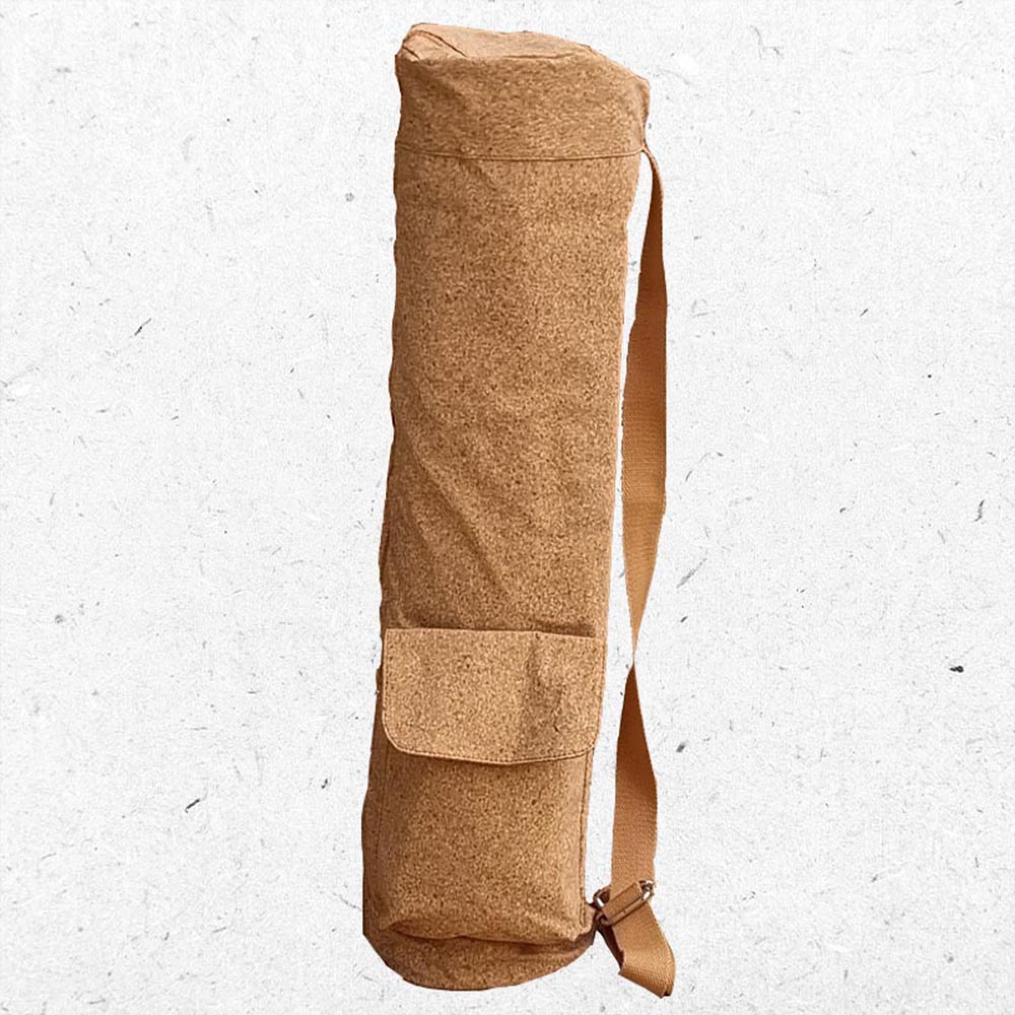 Sac tapis de Yoga, Pilates cuir de liège