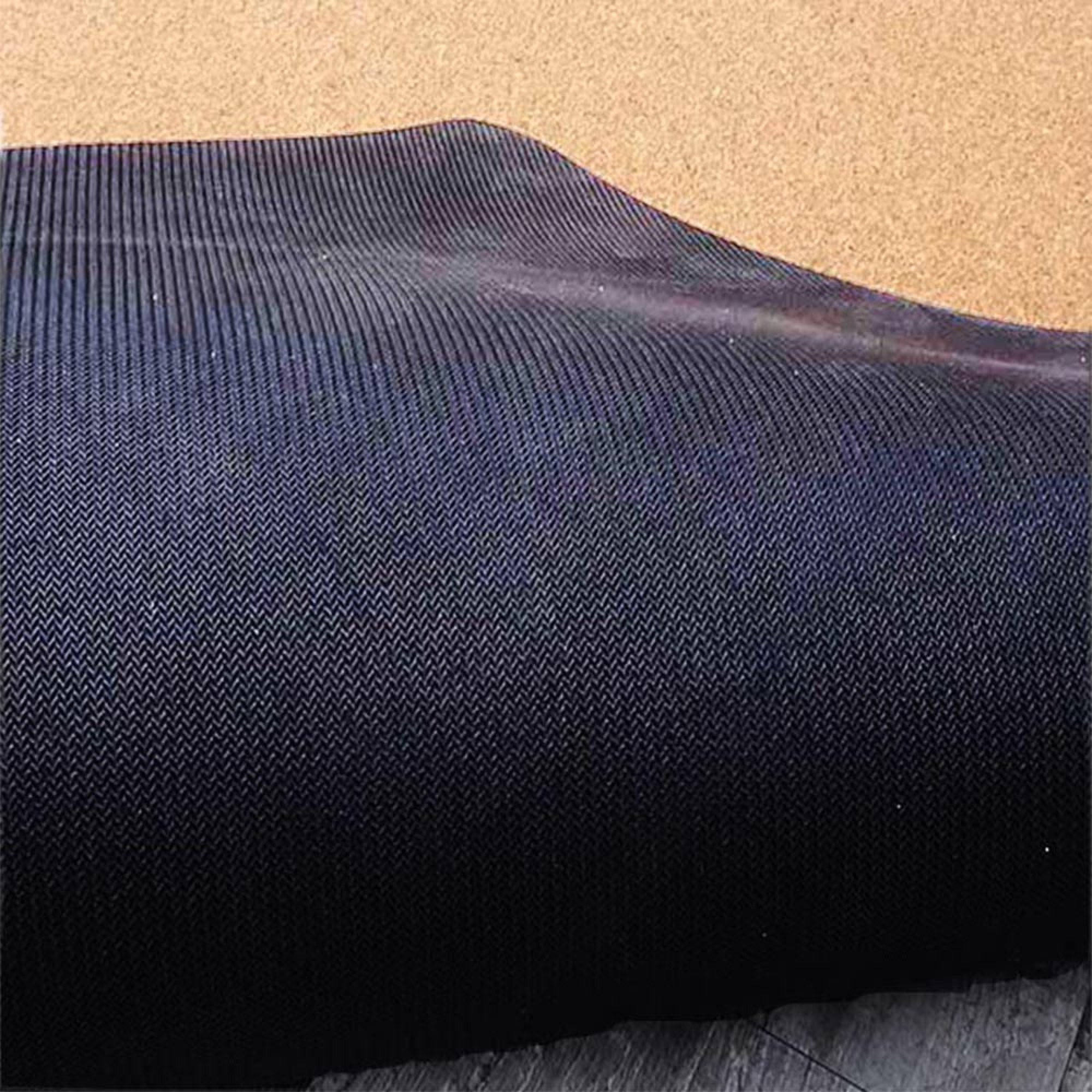 Tapis yoga liège Bouddha rieur + Sac