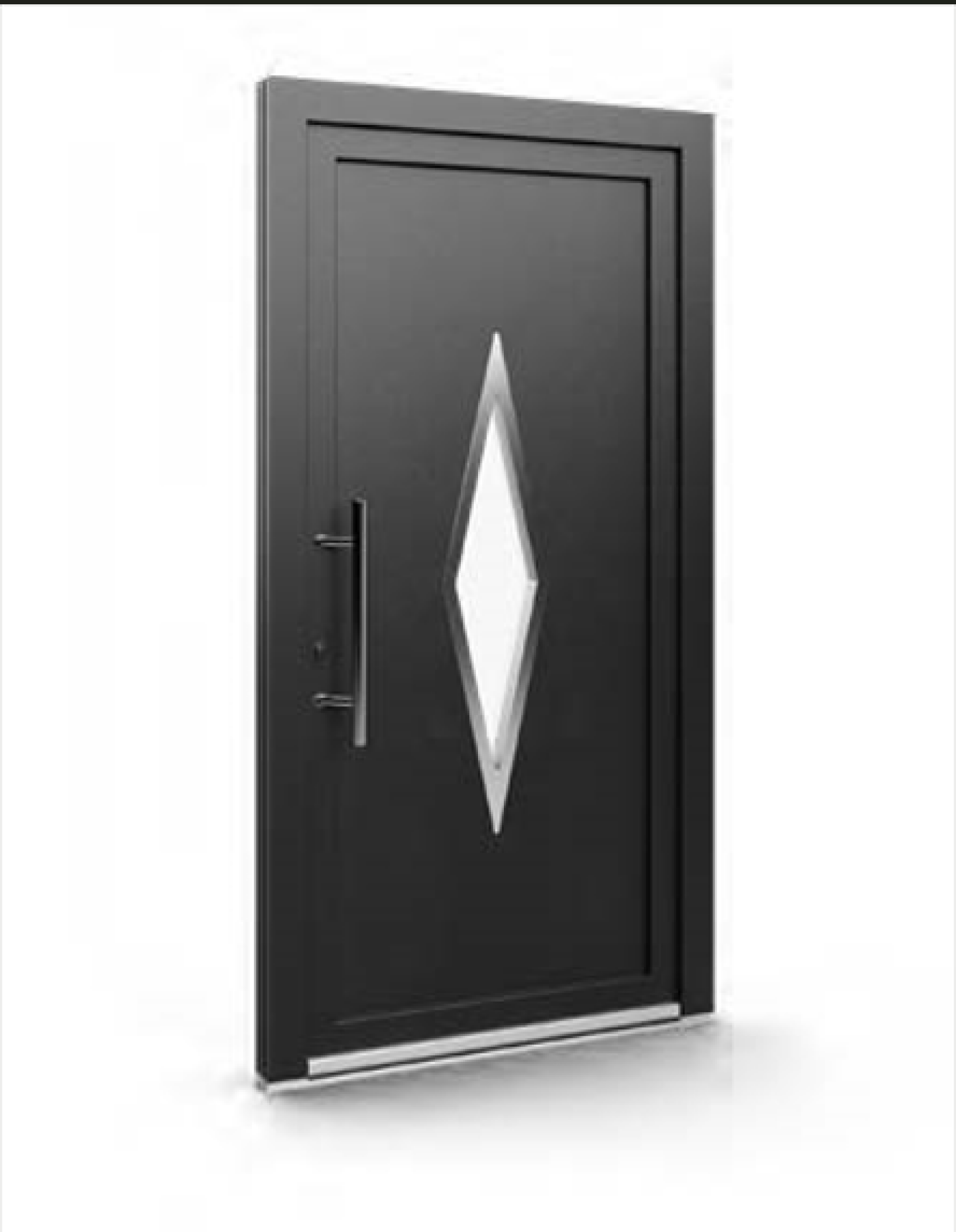 Porte d'entrée PVC modèle EKOLINE 104