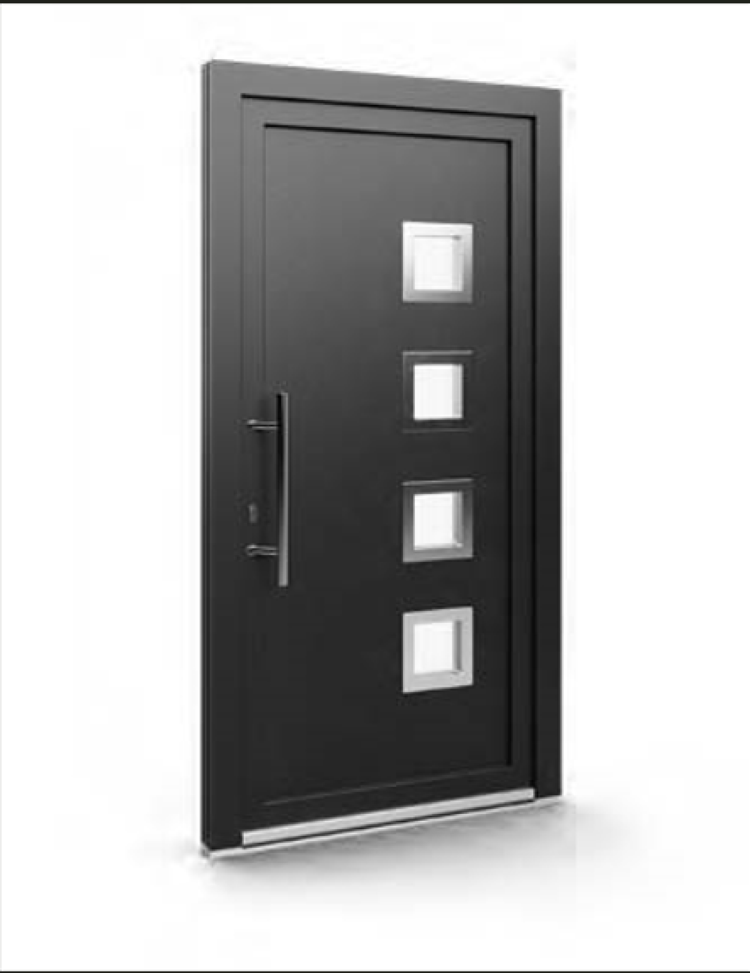 Porte d'entrée PVC modèle EKOLINE 122