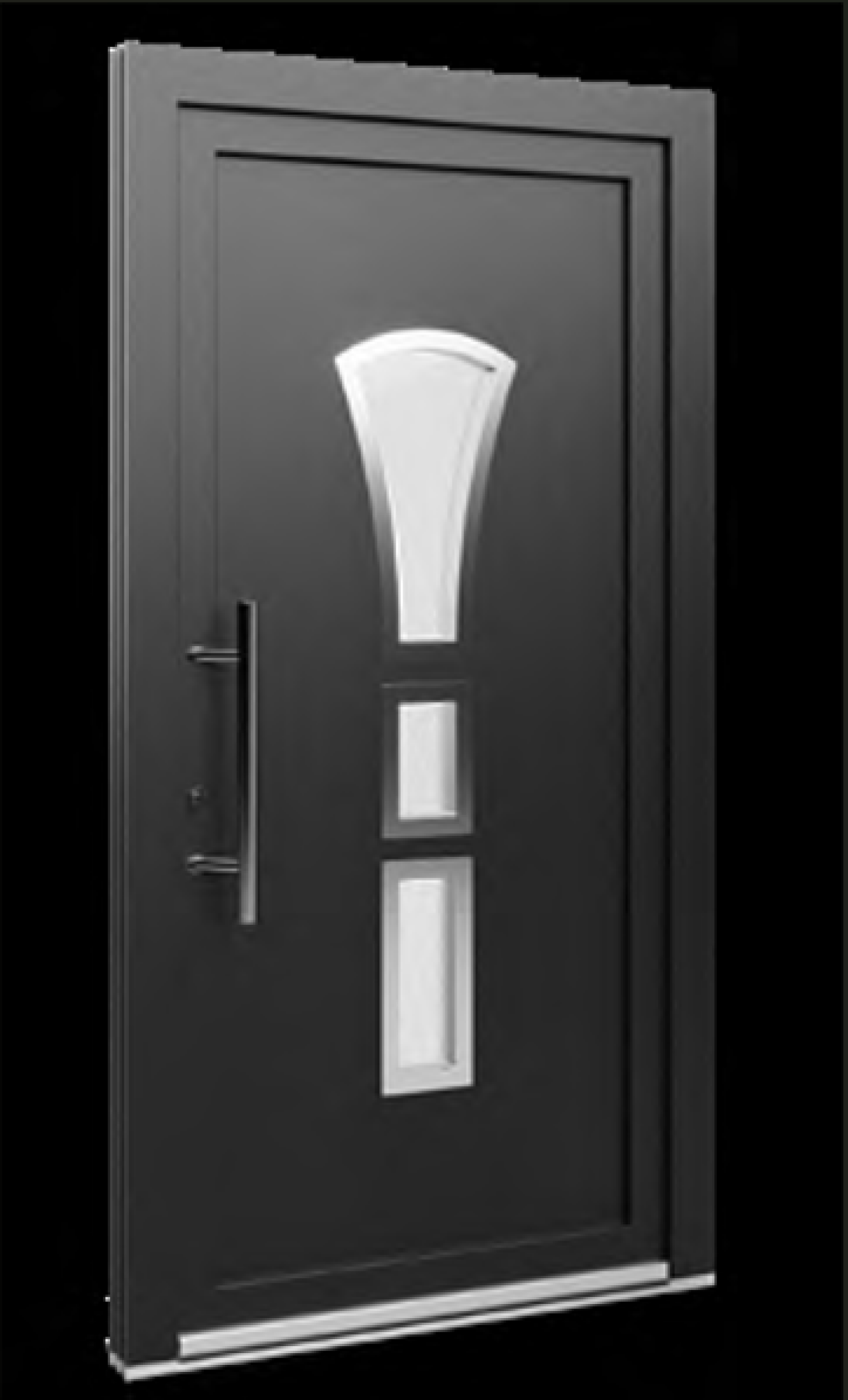 Porte d'entrée PVC modèle EKOLINE 2