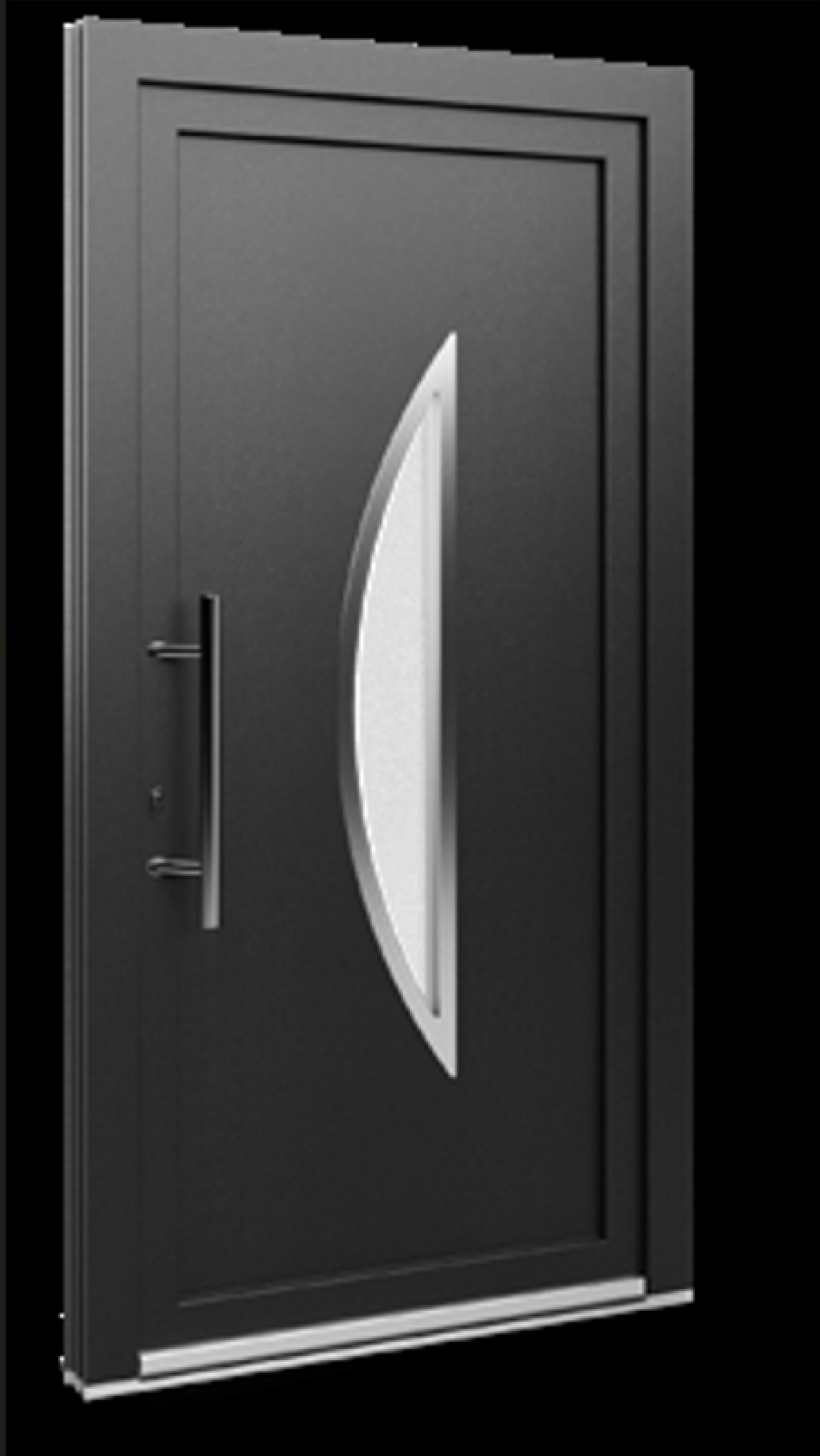 Porte d'entrée PVC modèle EKOLINE 40