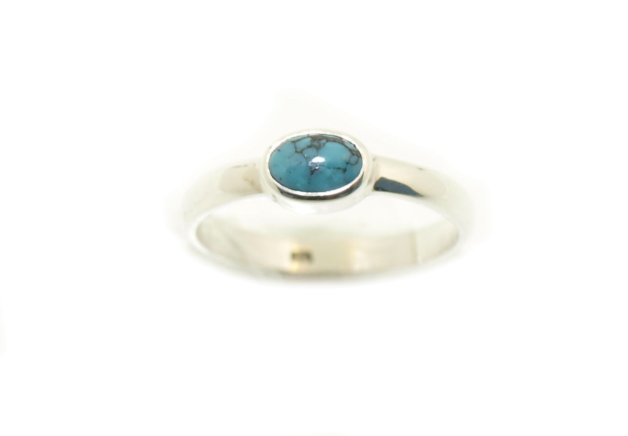 Bague argent et turquoise