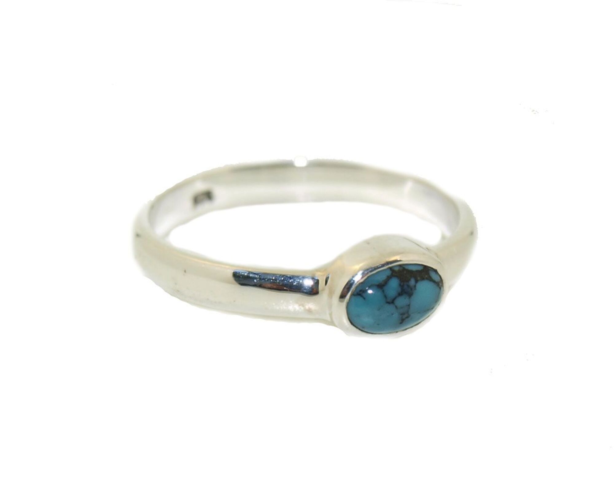 Bague argent et turquoise