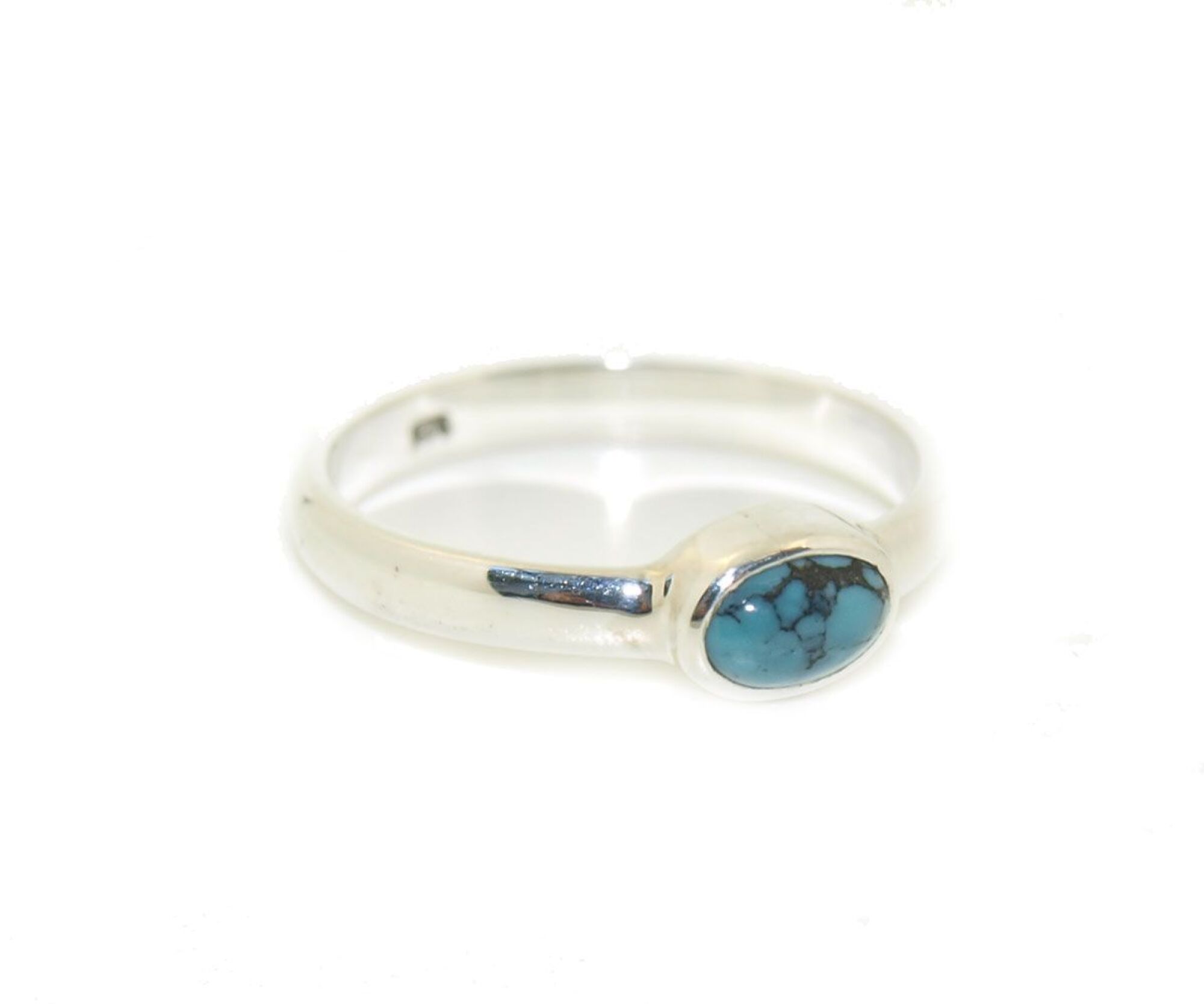 Bague argent et turquoise