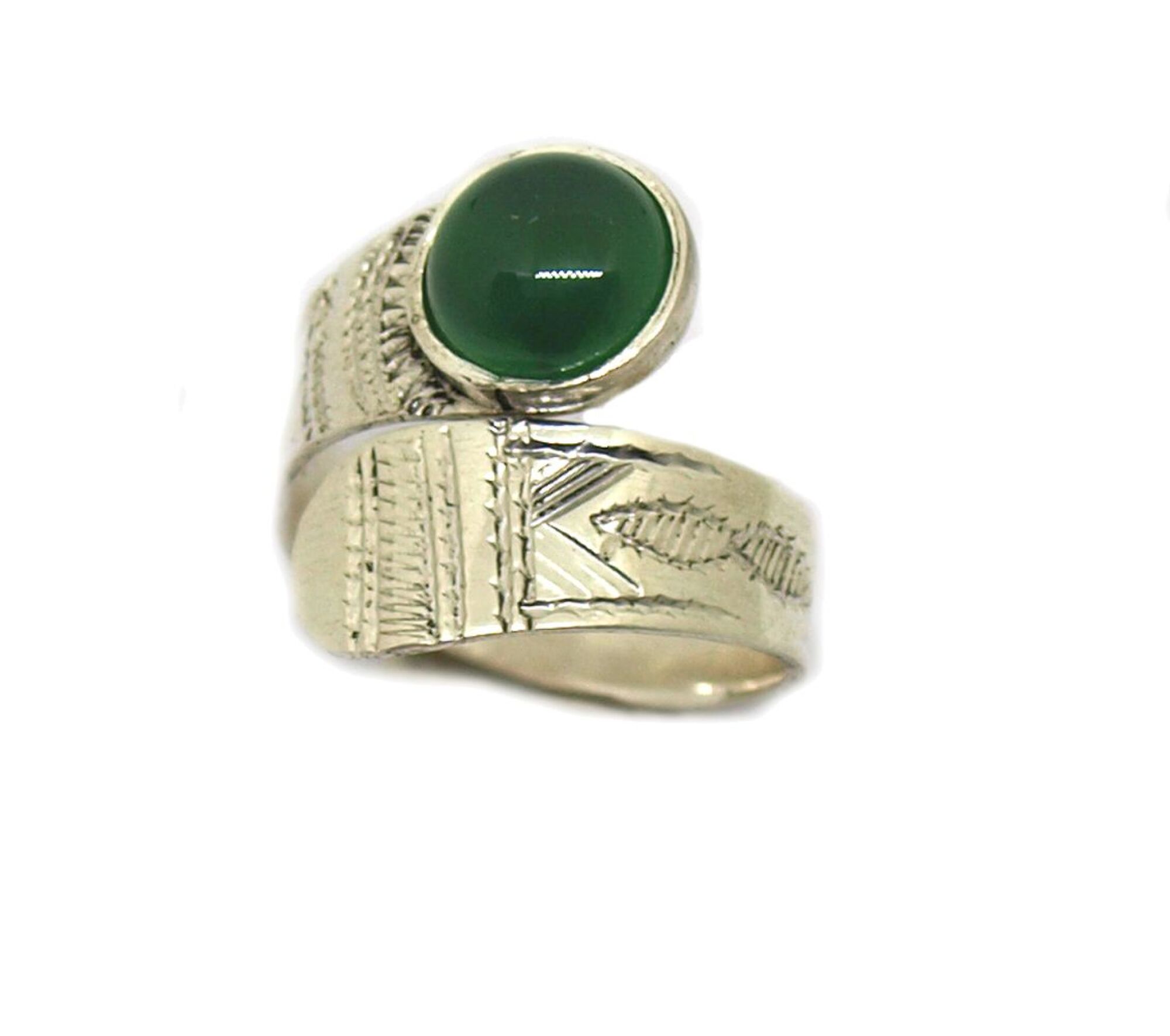 Bague réglable en argent tradition Touareg