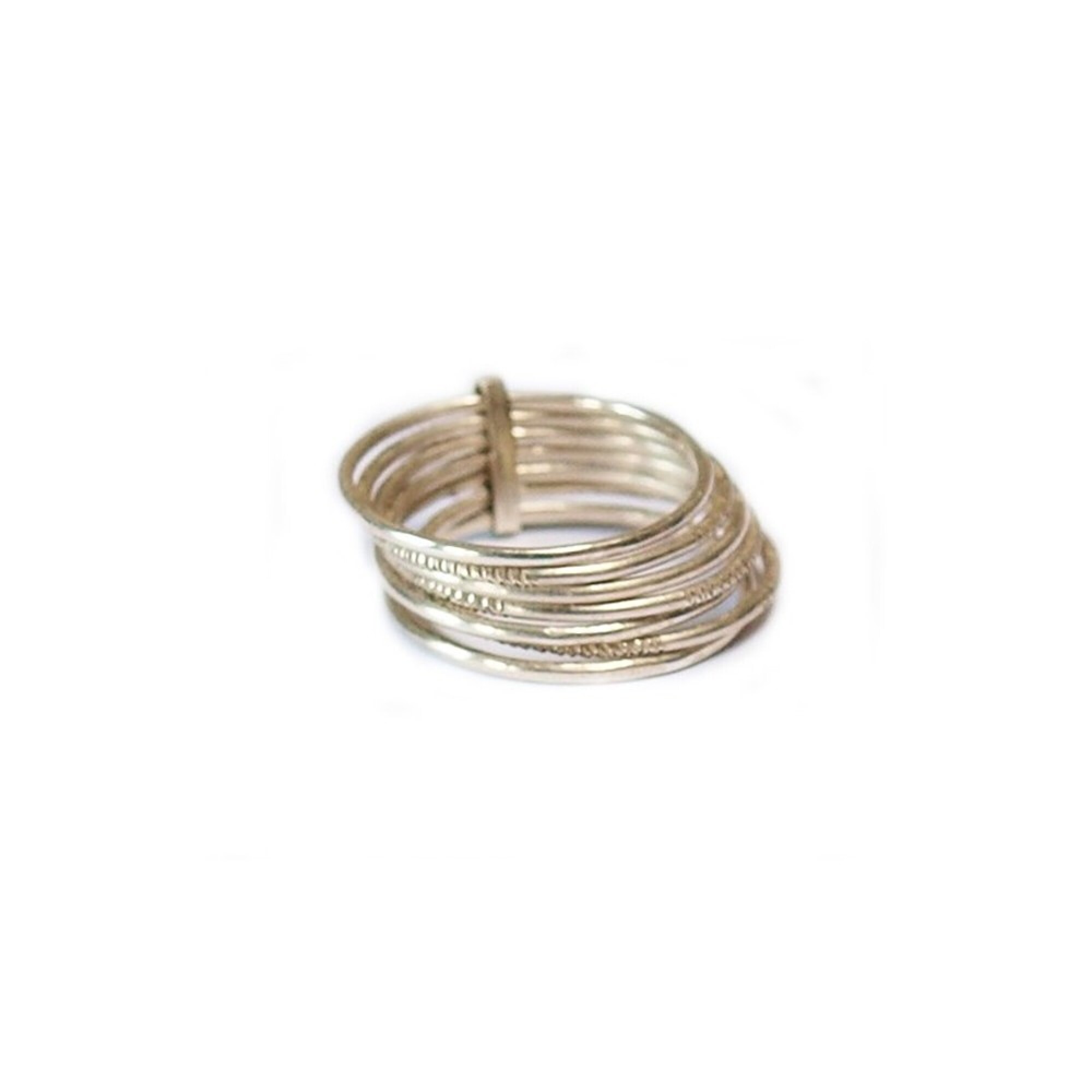 Bague semainier touareg ciselée