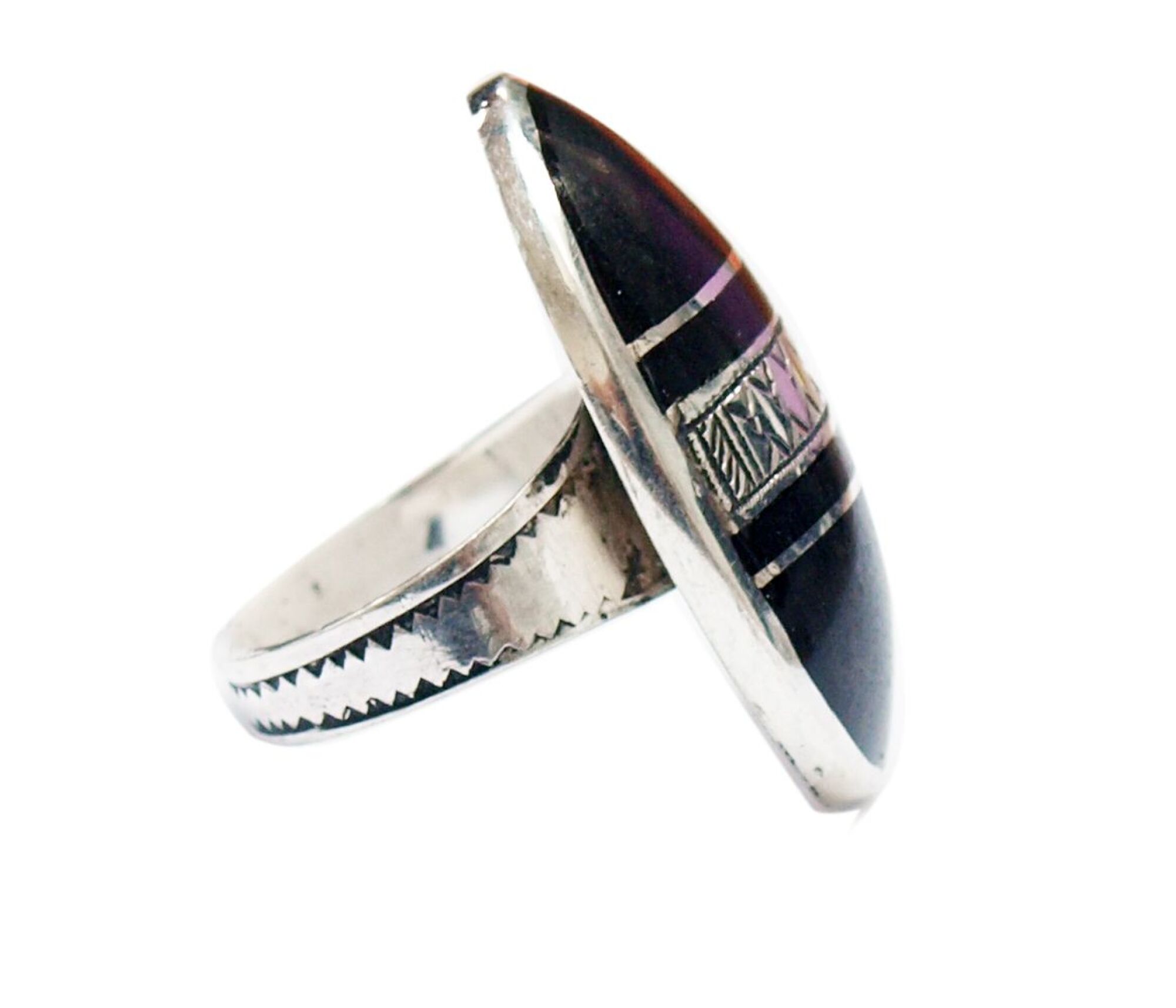 Bague Touareg bois ébène