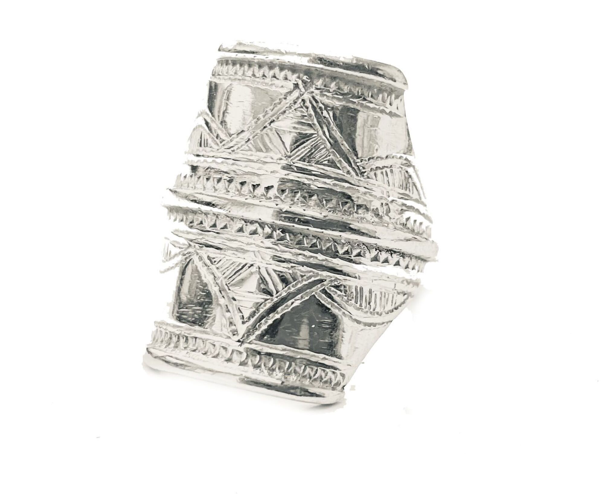 Belle bague touareg stylée