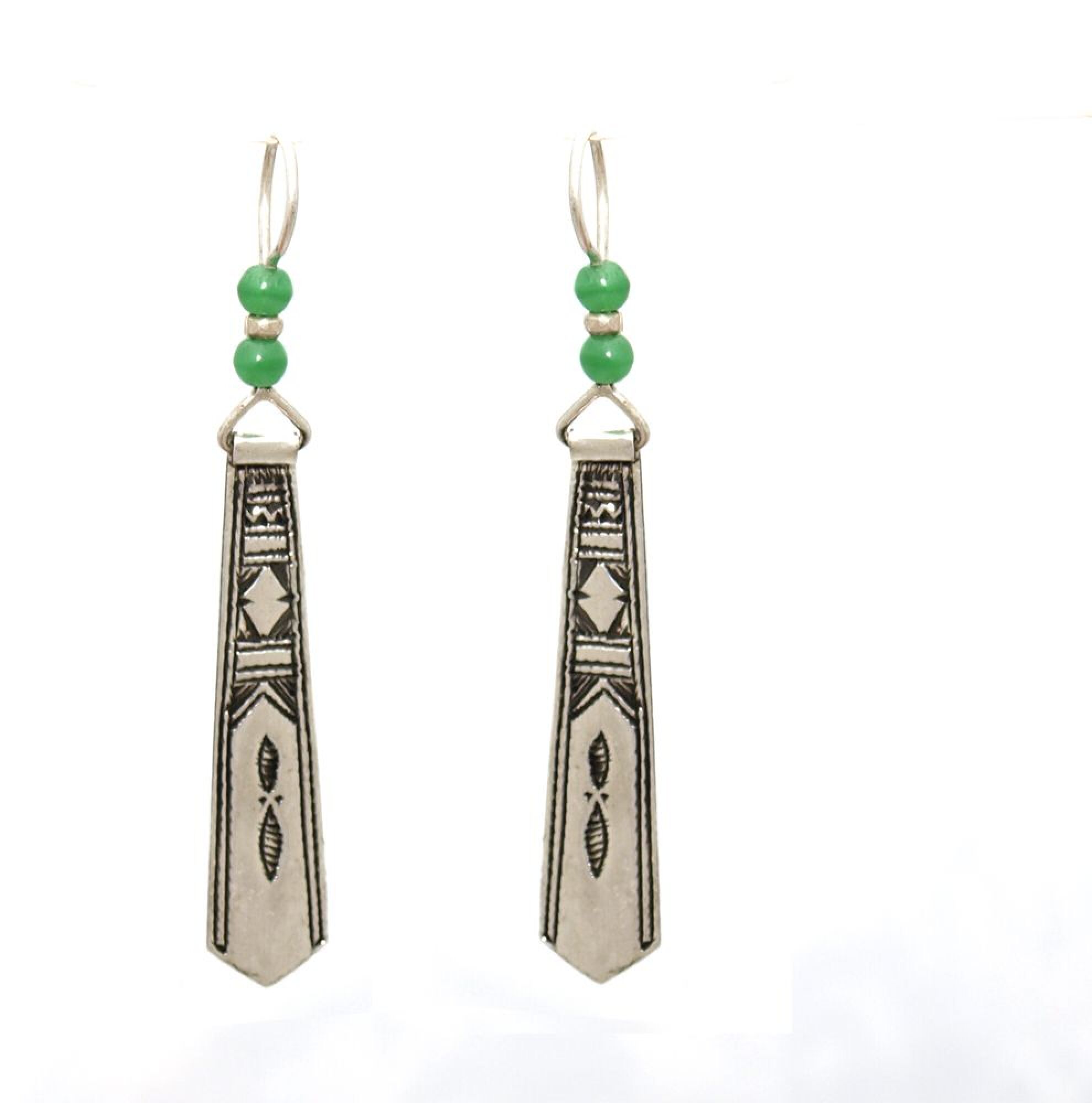 Boucle d'oreille touareg argent celebra