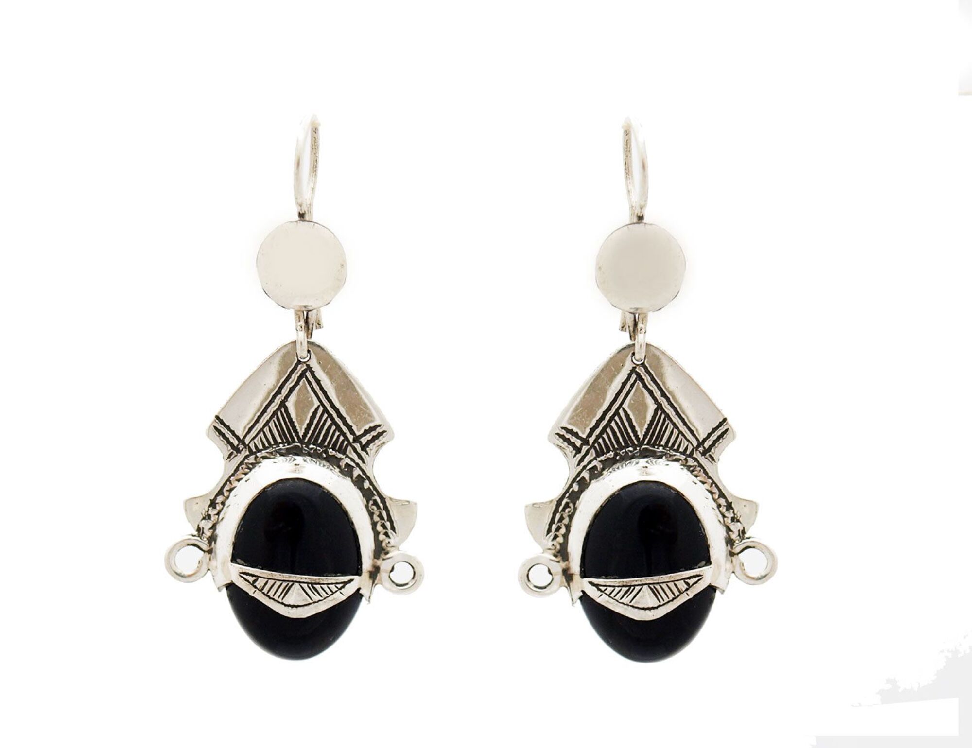boucles d'oreilles déesse touareg