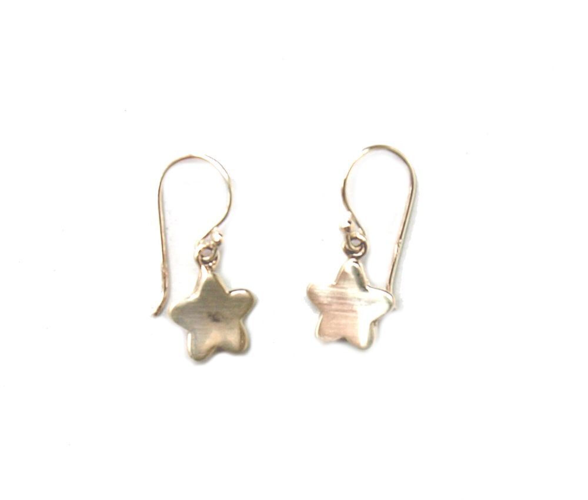 Boucles d'oreilles fleurs en argent