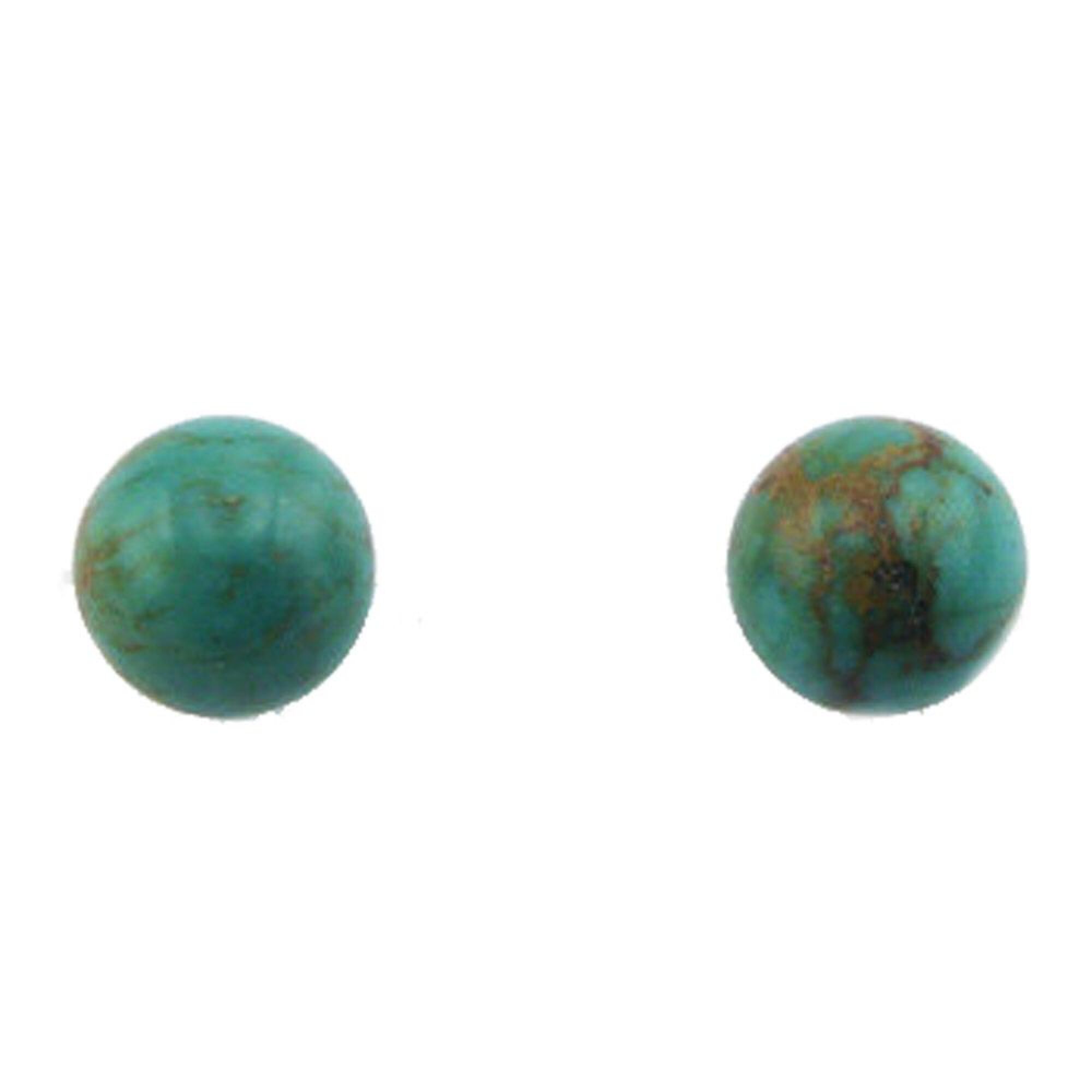 Boucles d'oreilles, puces en argent