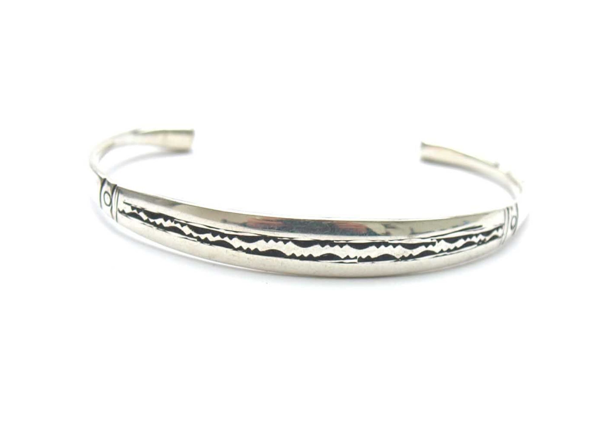 Bracelet rigide ethnique touareg plat