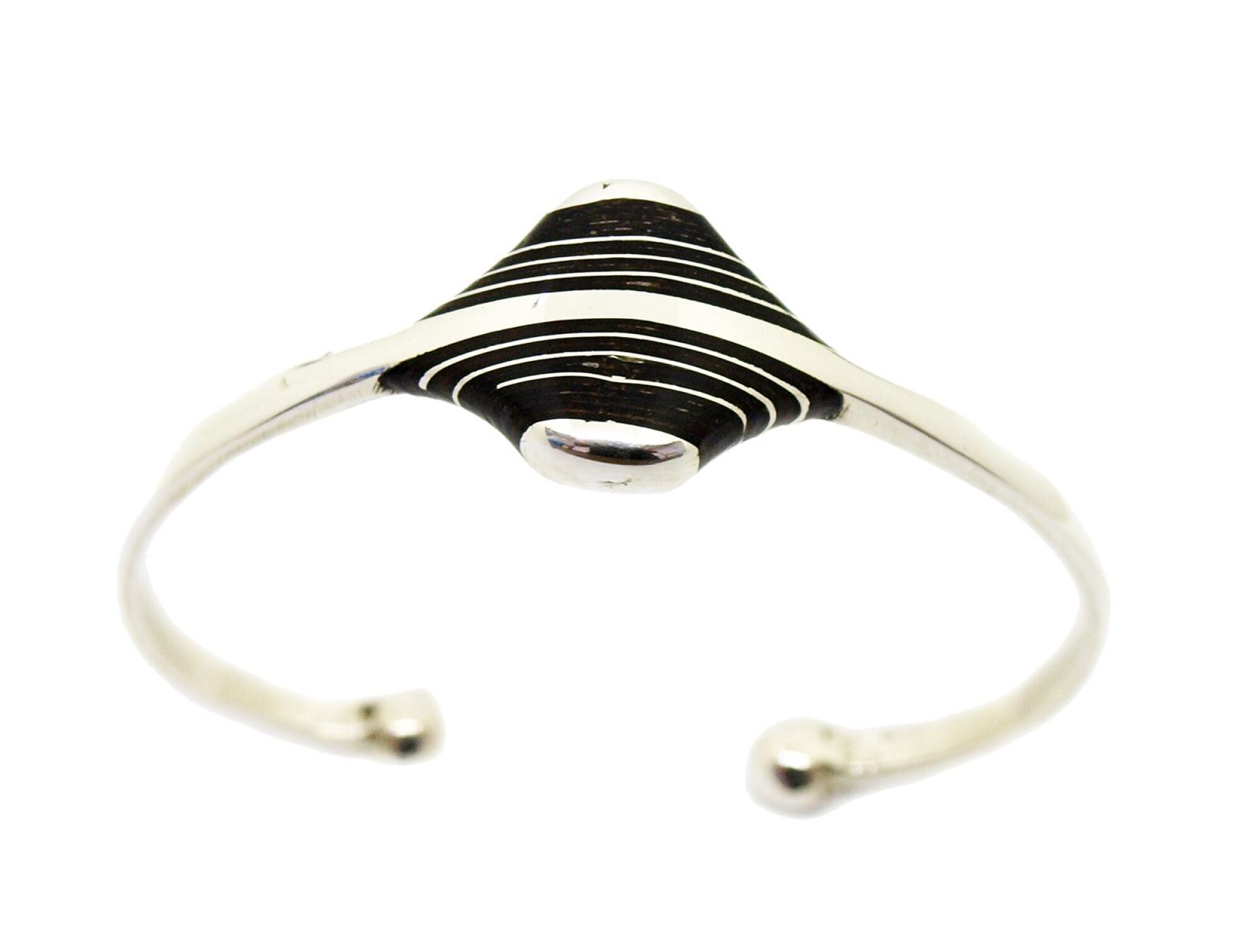Bracelet touareg jonc et ébène