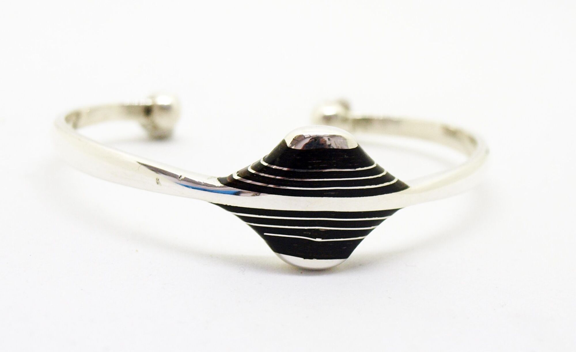 Bracelet touareg jonc et ébène