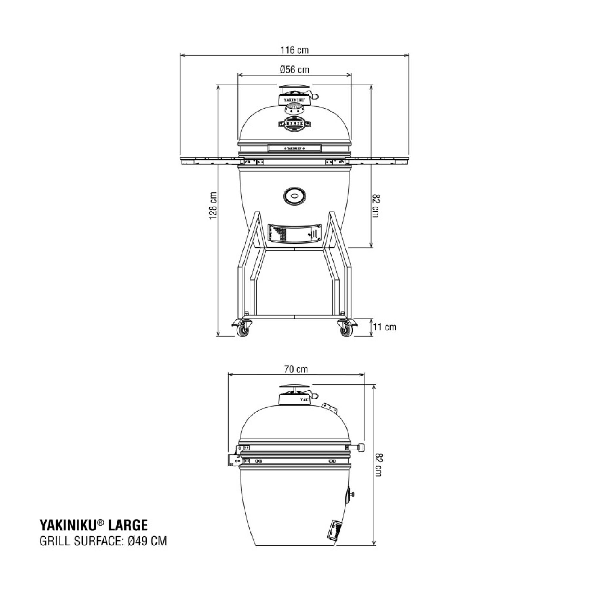 Kamado taille L