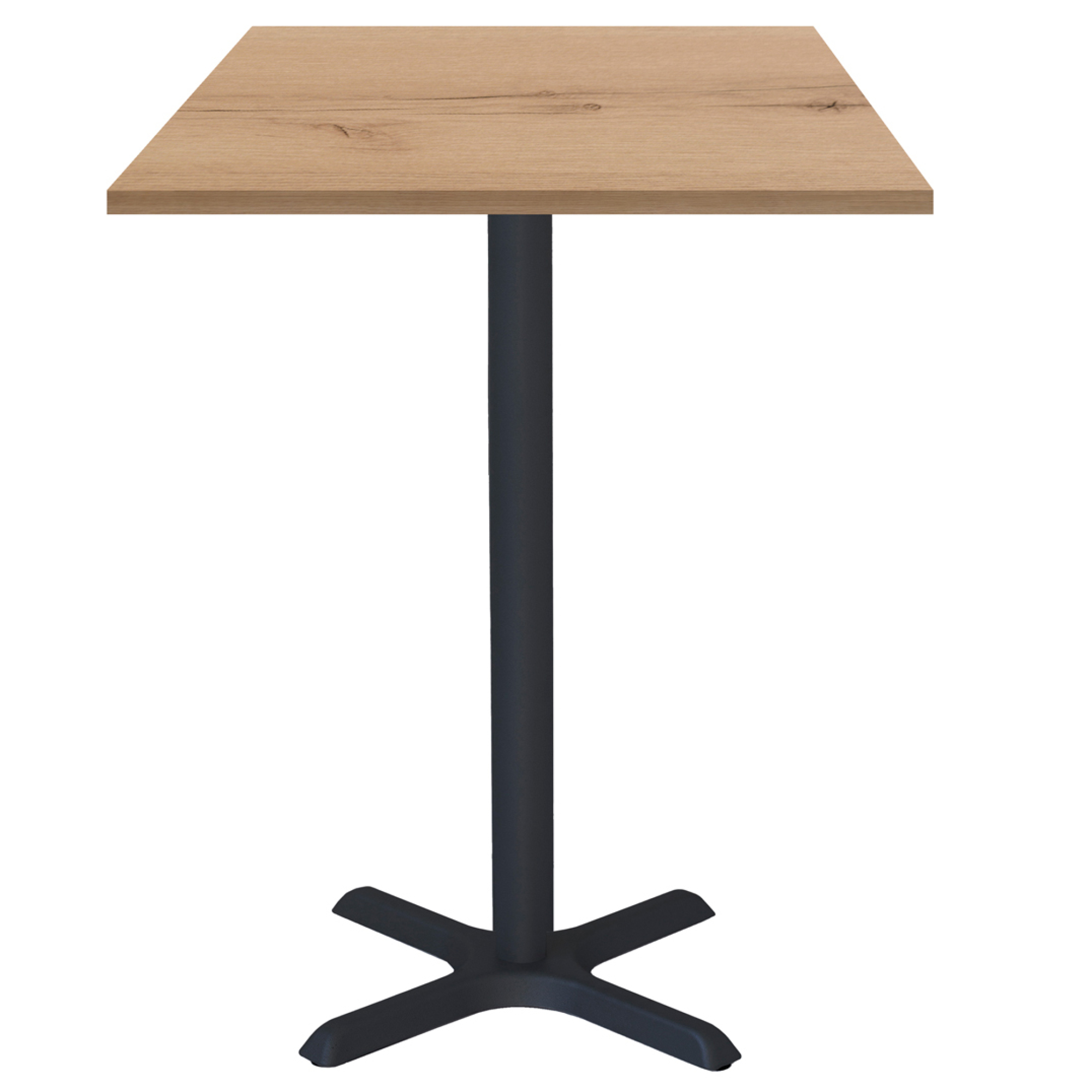 Mange-debout 60x60cm - modèle Dina chêne delano