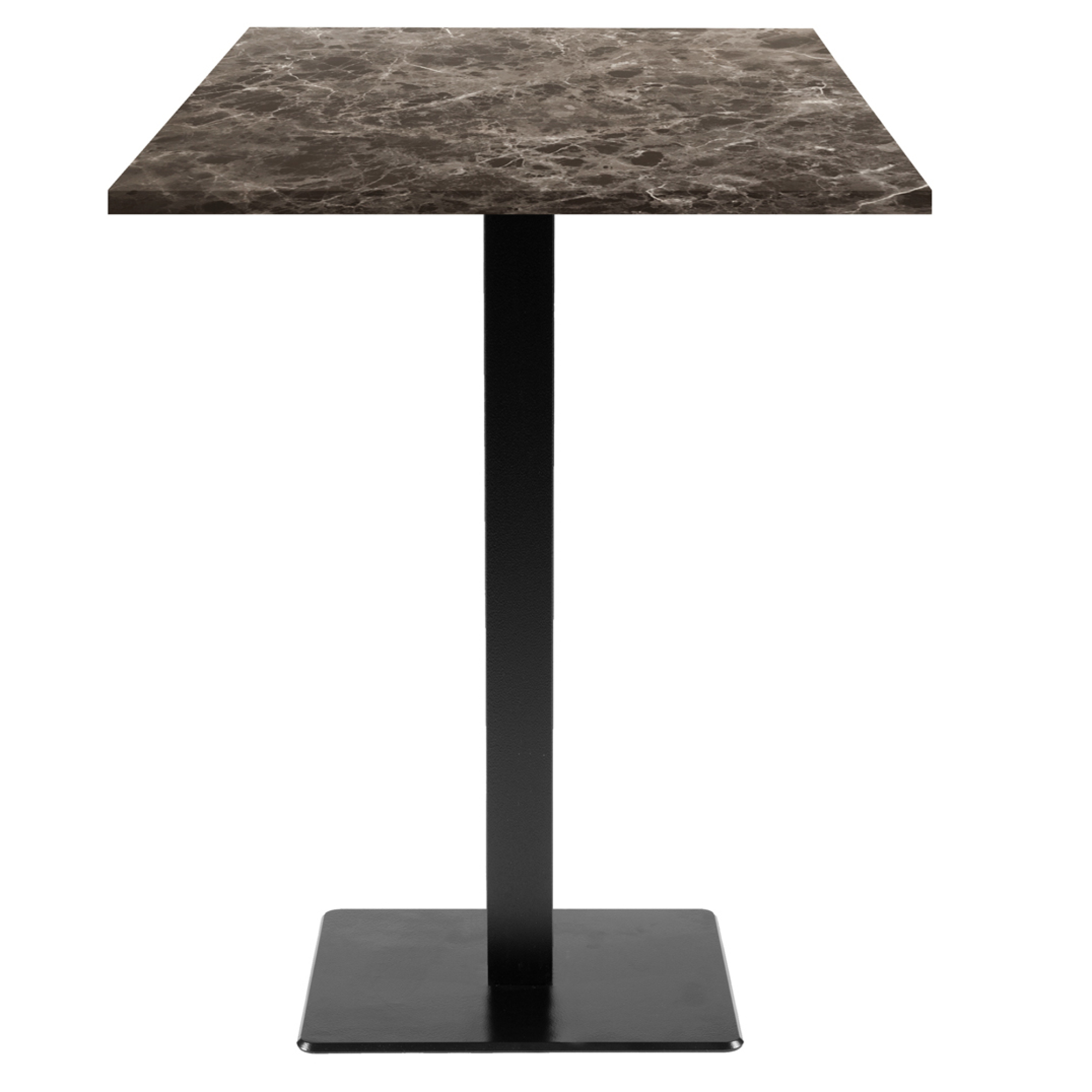 Mange-debout 60x60cm - modèle Milan marbre indra