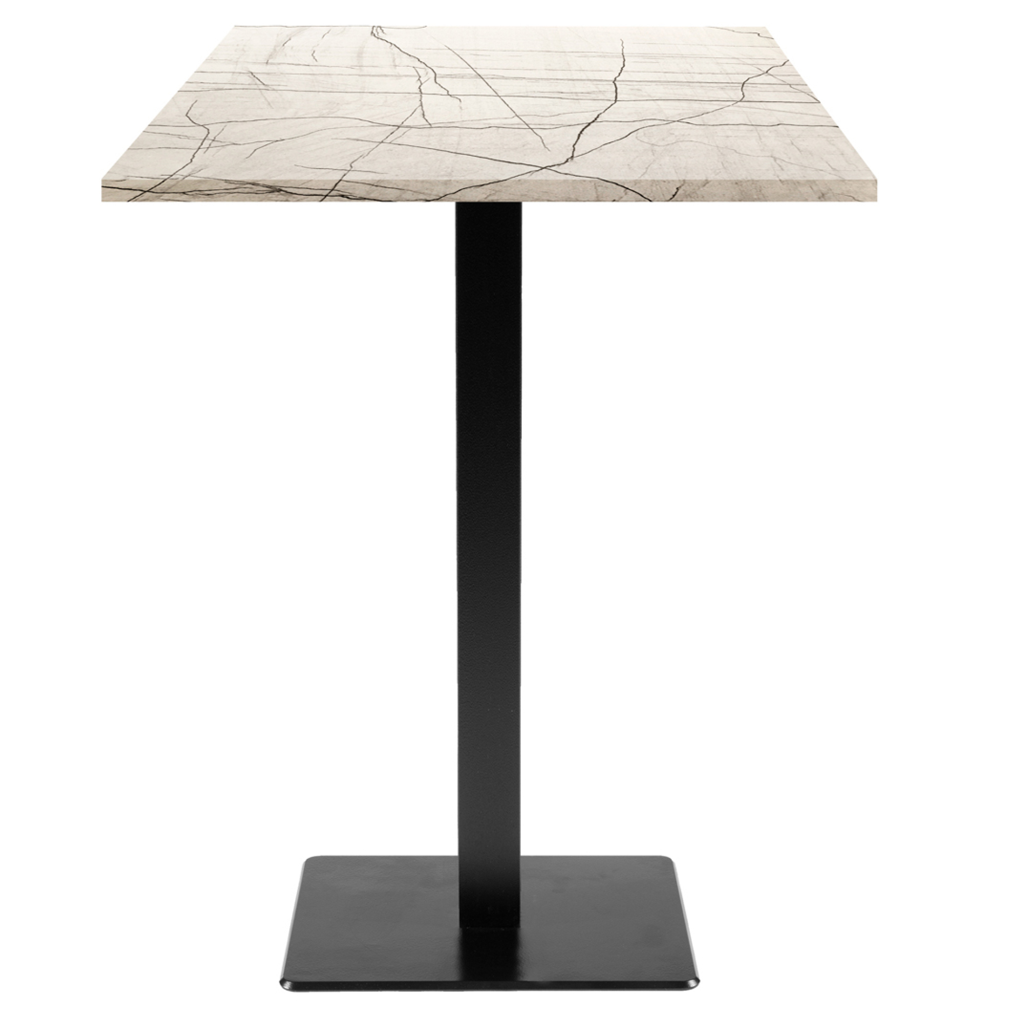 Mange-debout 60x60cm - modèle Milan marbre maia