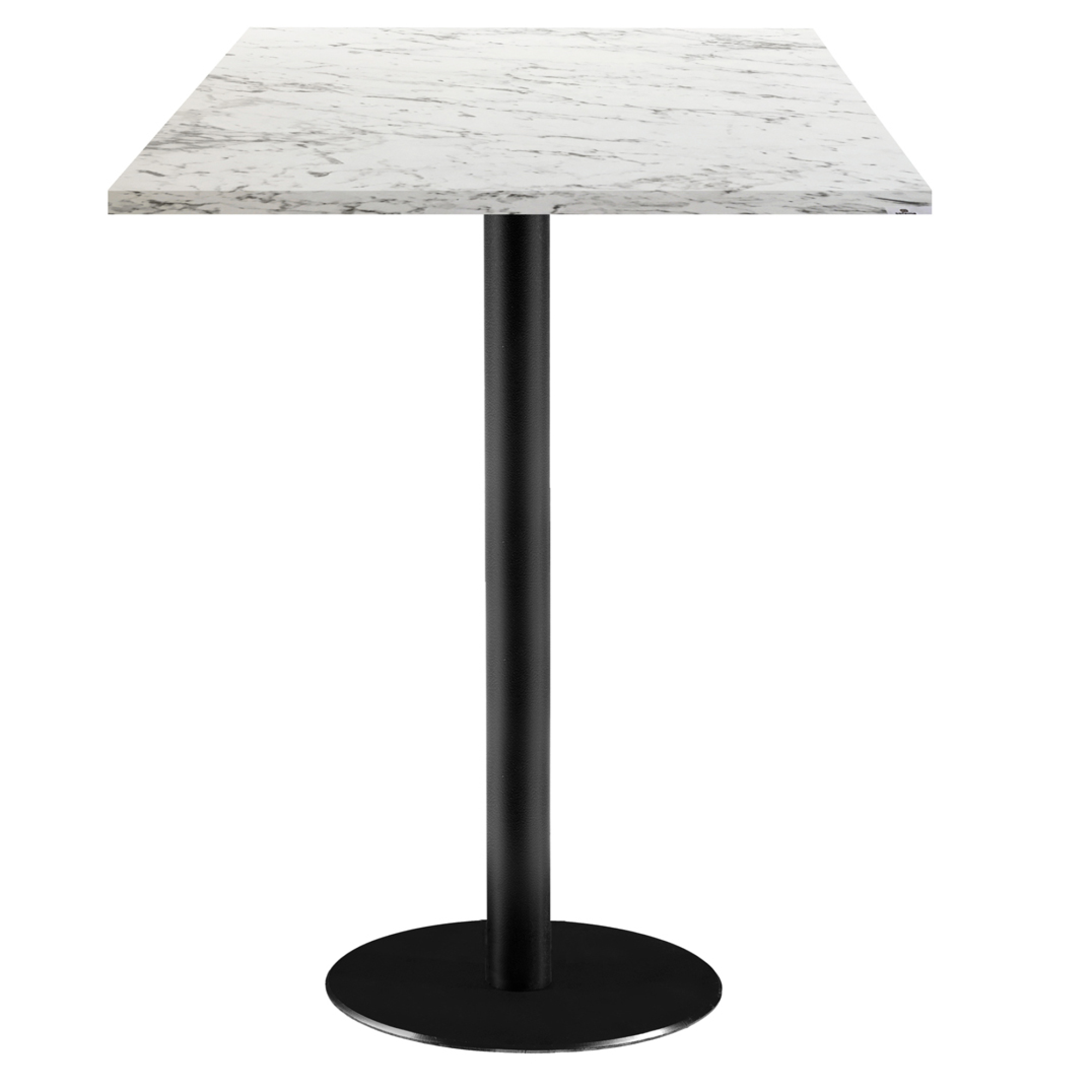 Mange-debout 60x60cm - modèle Rome marbre calacata