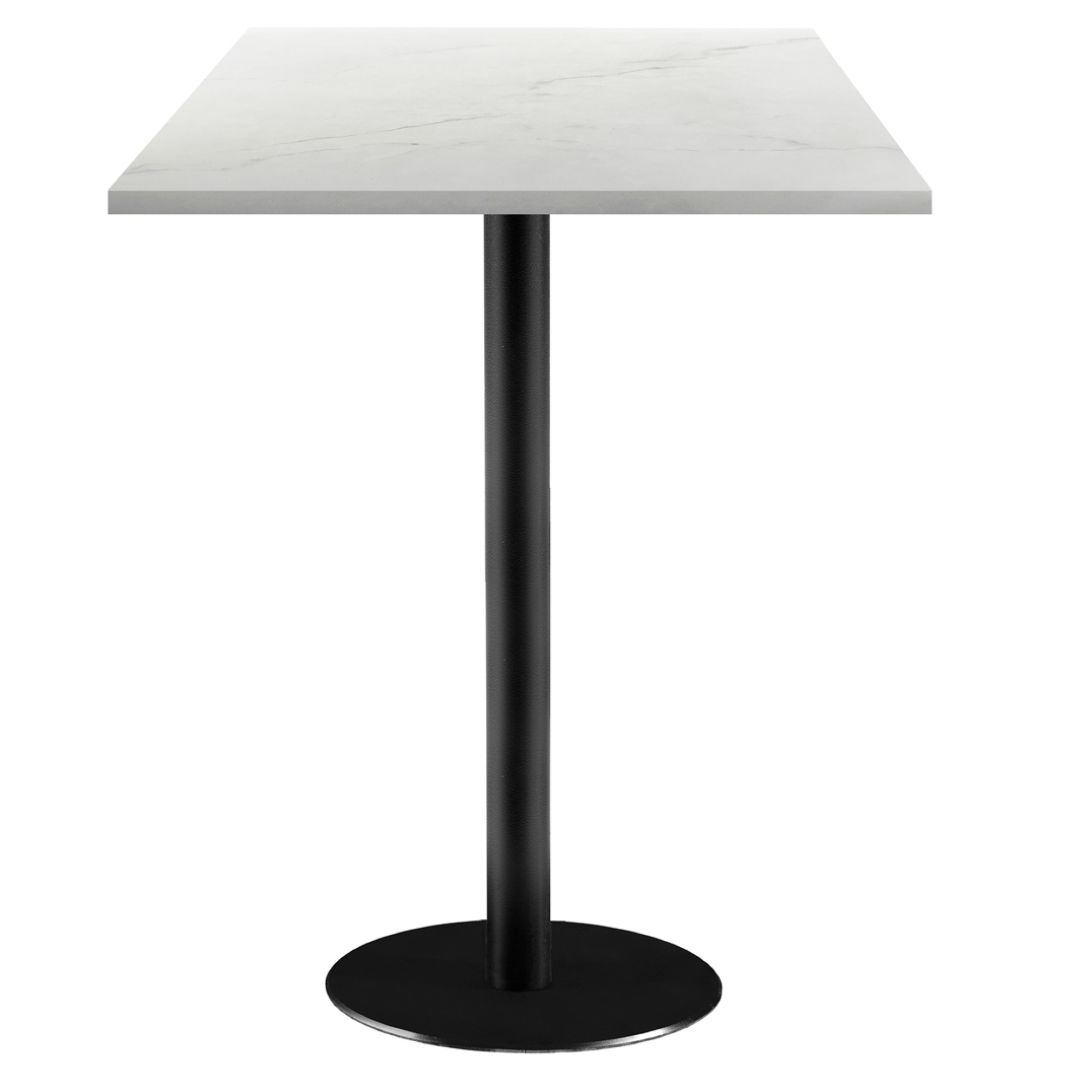 Mange-debout 60x60cm - modèle Rome marbre paro