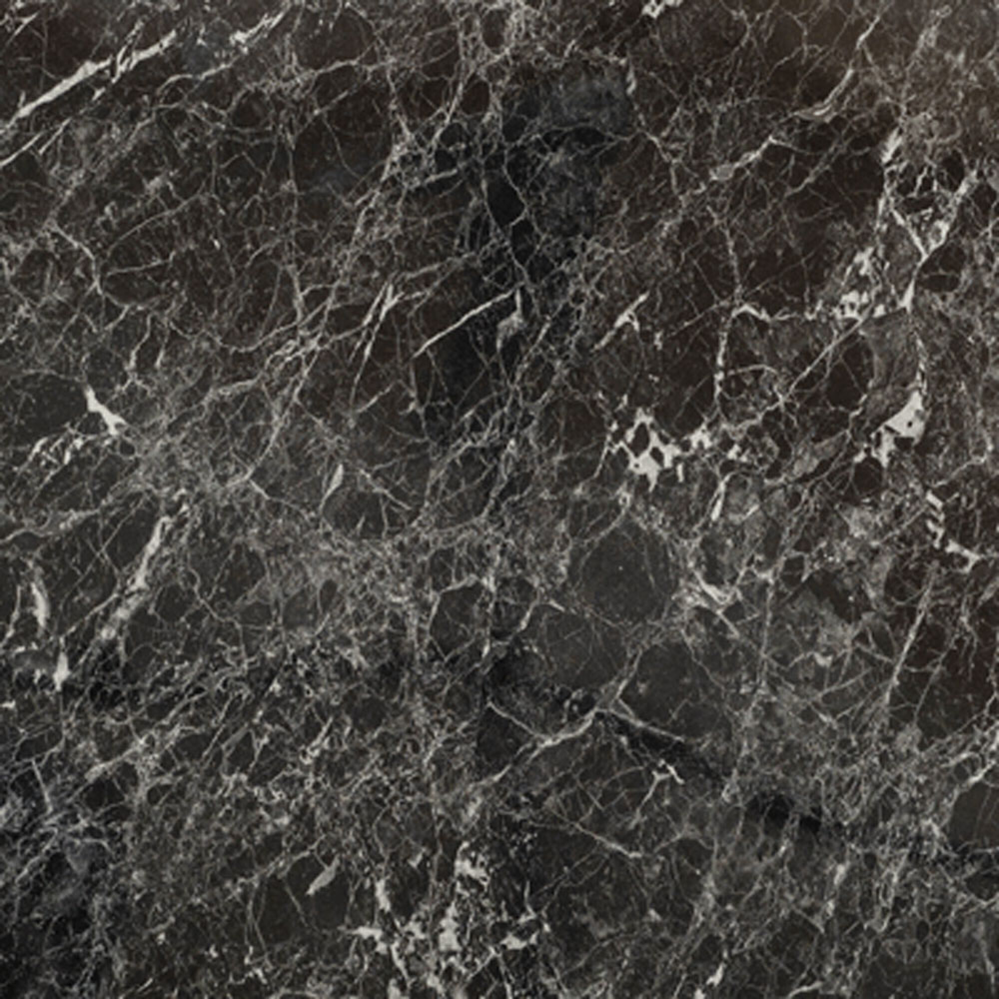 Mange-debout Ø60cm Rome bistrot marbre noir brillant