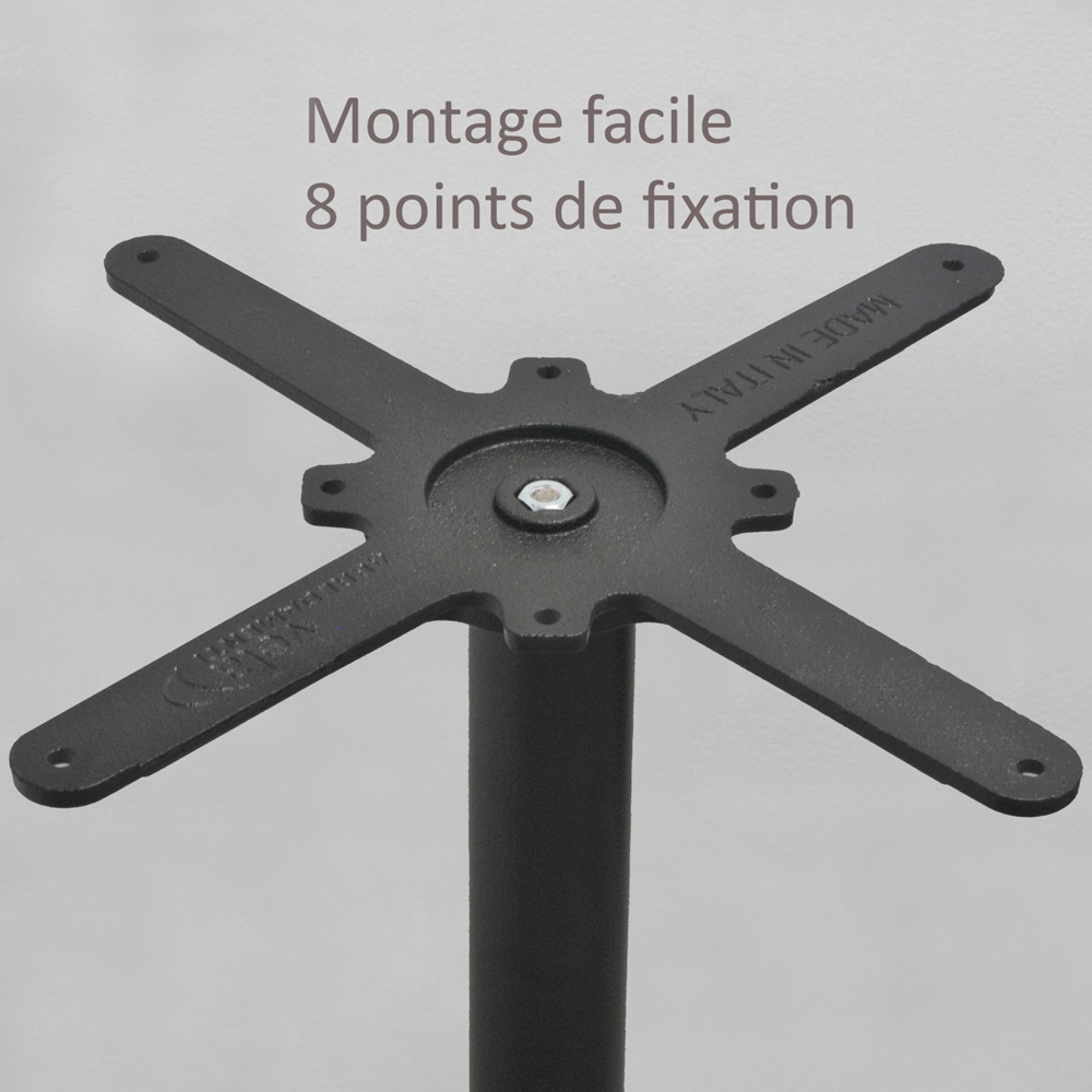 Piétement modèle Dina noir