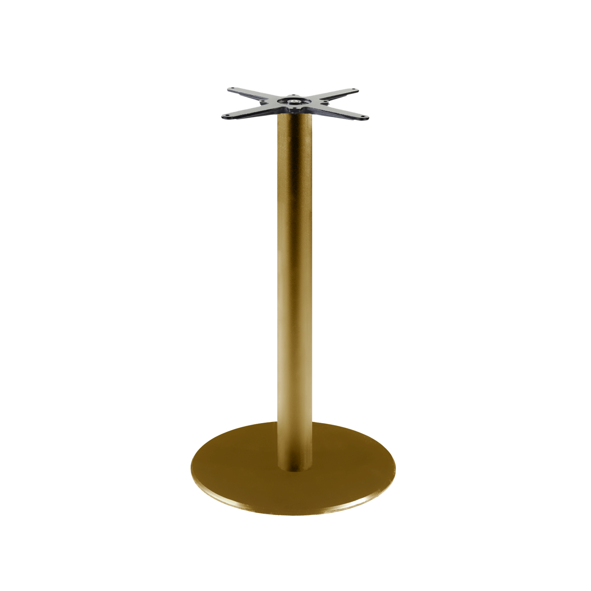 Piétement modèle Rome doré métal